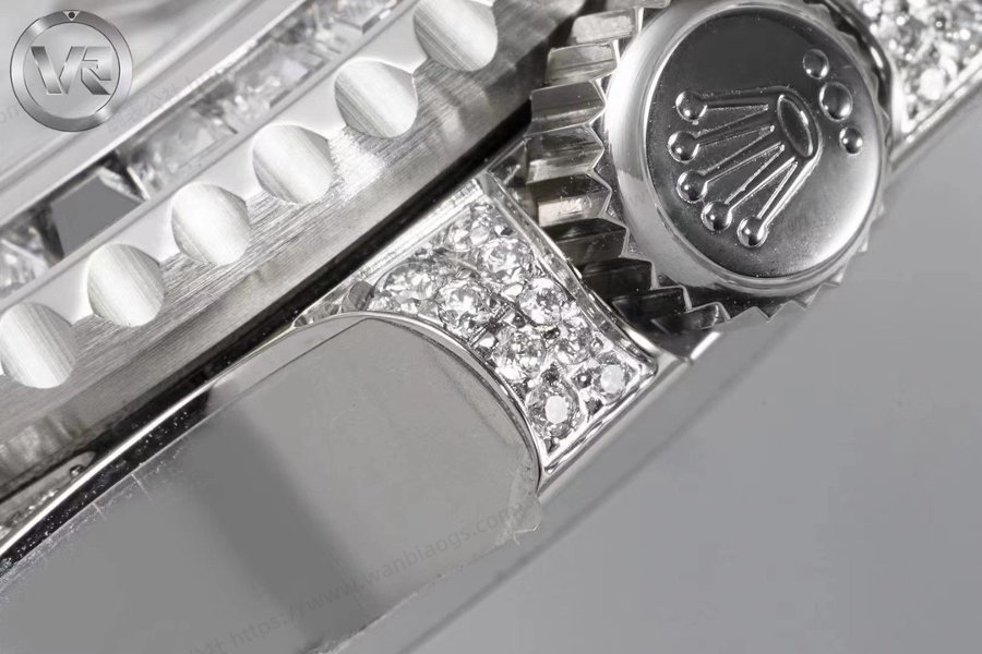 VR Factory Rolex GMT-Master II serisi 116759 SANR-74769 Bril saat incelemesi — 15. fotoğraf