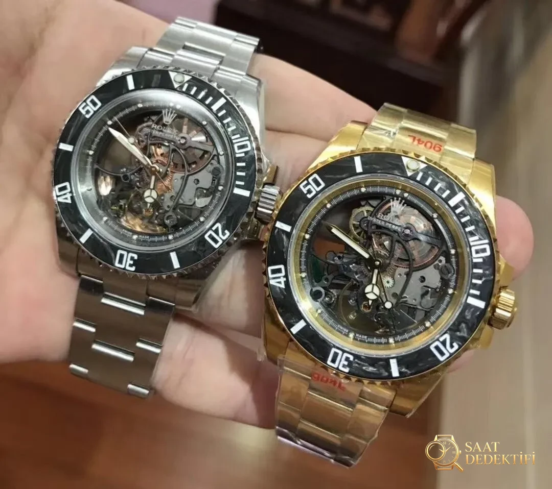 Rolex Submariner Replika Saat İncelemesi - Ön Görünüm ve Kasa Tasarımı