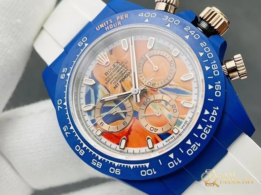VRS Factory Rolex Charles the Great AET Cosmograph Daytona kol saati incelemesi - Kadran Detayı ve Bezel İşçiliği