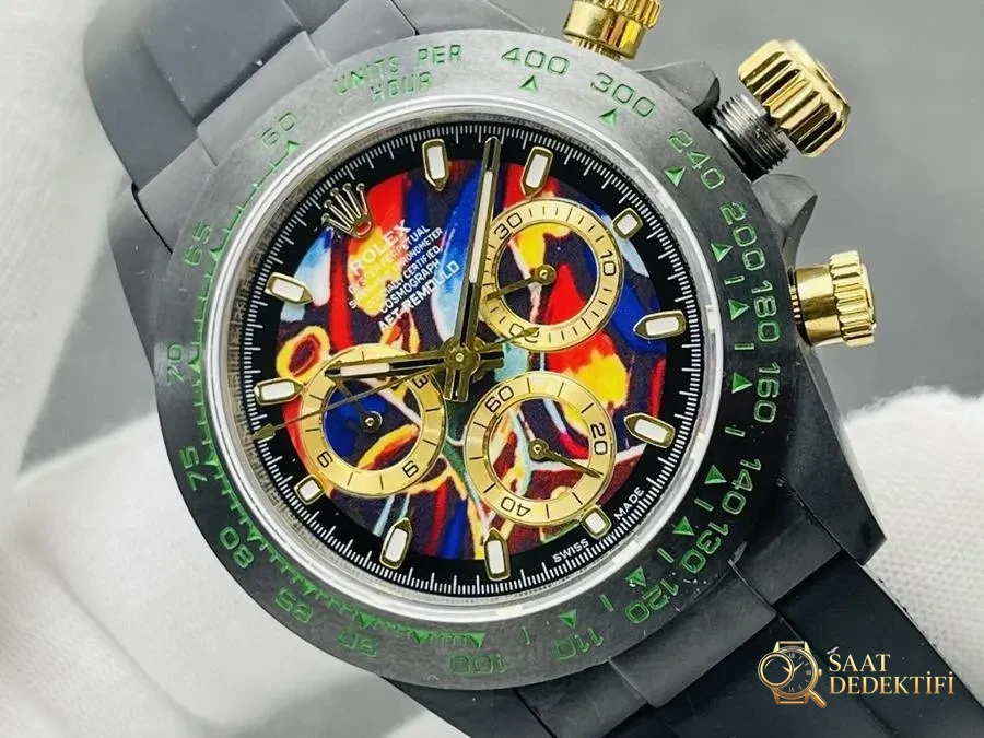 VRS Factory Rolex Charles the Great AET Cosmograph Daytona kol saati incelemesi - Toka İçi Mikro Ayar Mekanizması