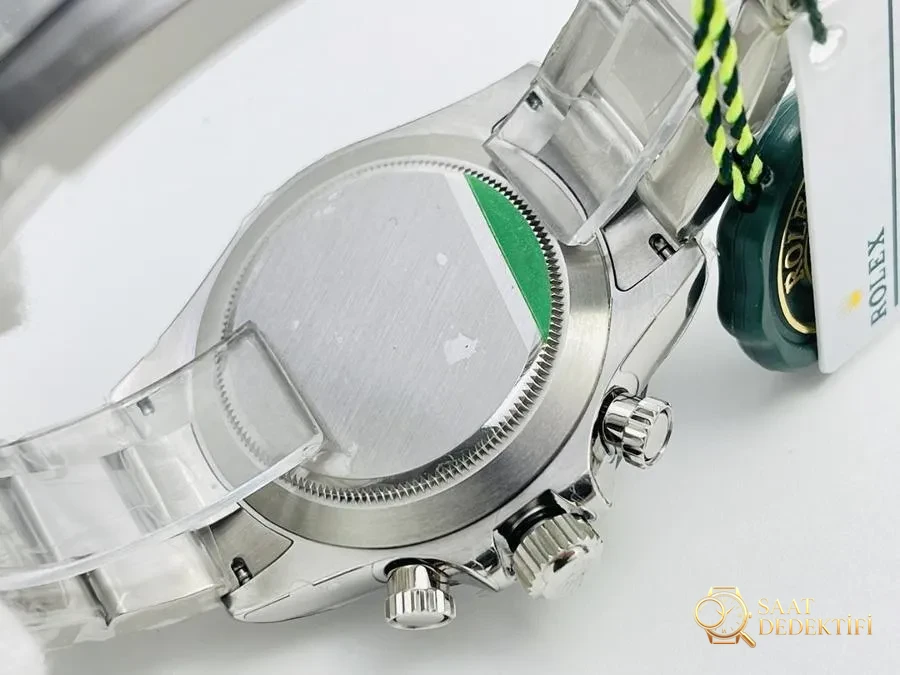 VRS Factory Rolex Daytona Cosmograph 116500LN Serisi (Siyah Kadran) İncelemesi - Bilezik, Toka ve Klips Mekanizması