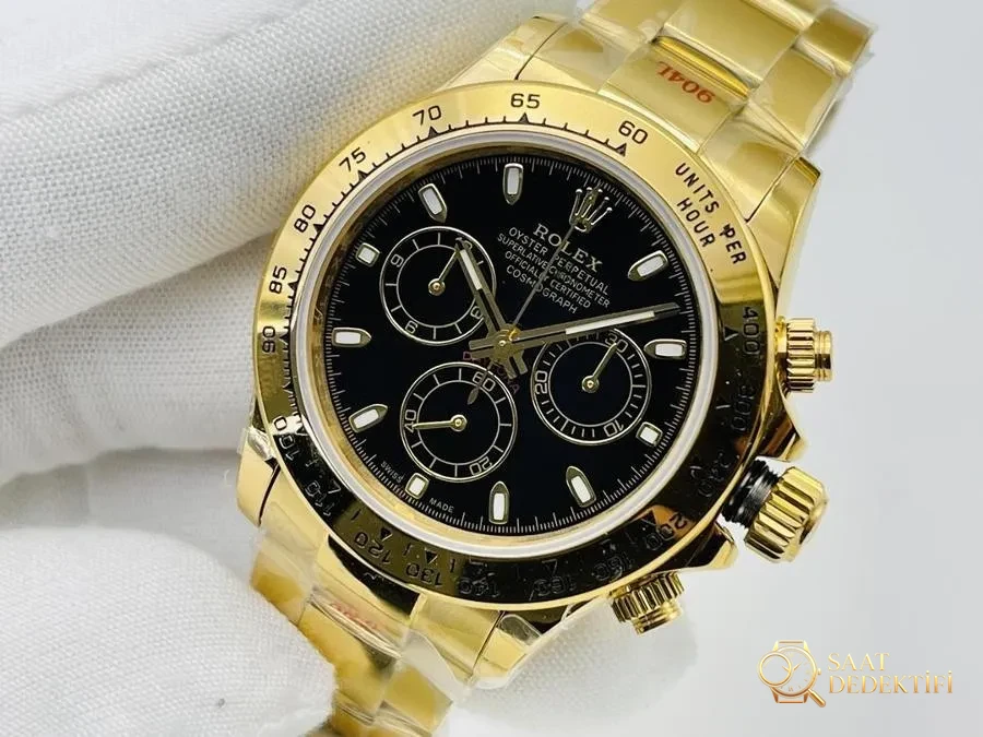VRS Factory Rolex Daytona Cosmograph 116500LN Serisi V3 Yükseltilmiş Versiyon - Kadran Detayı ve Bezel İşçiliği