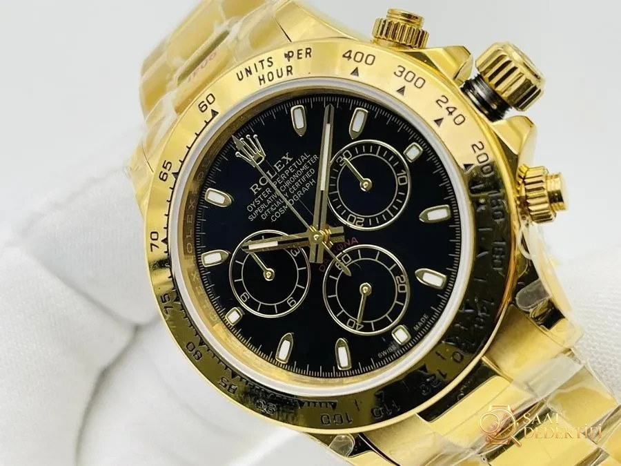 VRS Factory Rolex Daytona Cosmograph 116500LN Serisi V3 Yükseltilmiş Versiyon - Kasa Profili ve Kurma Kolu İncelemesi
