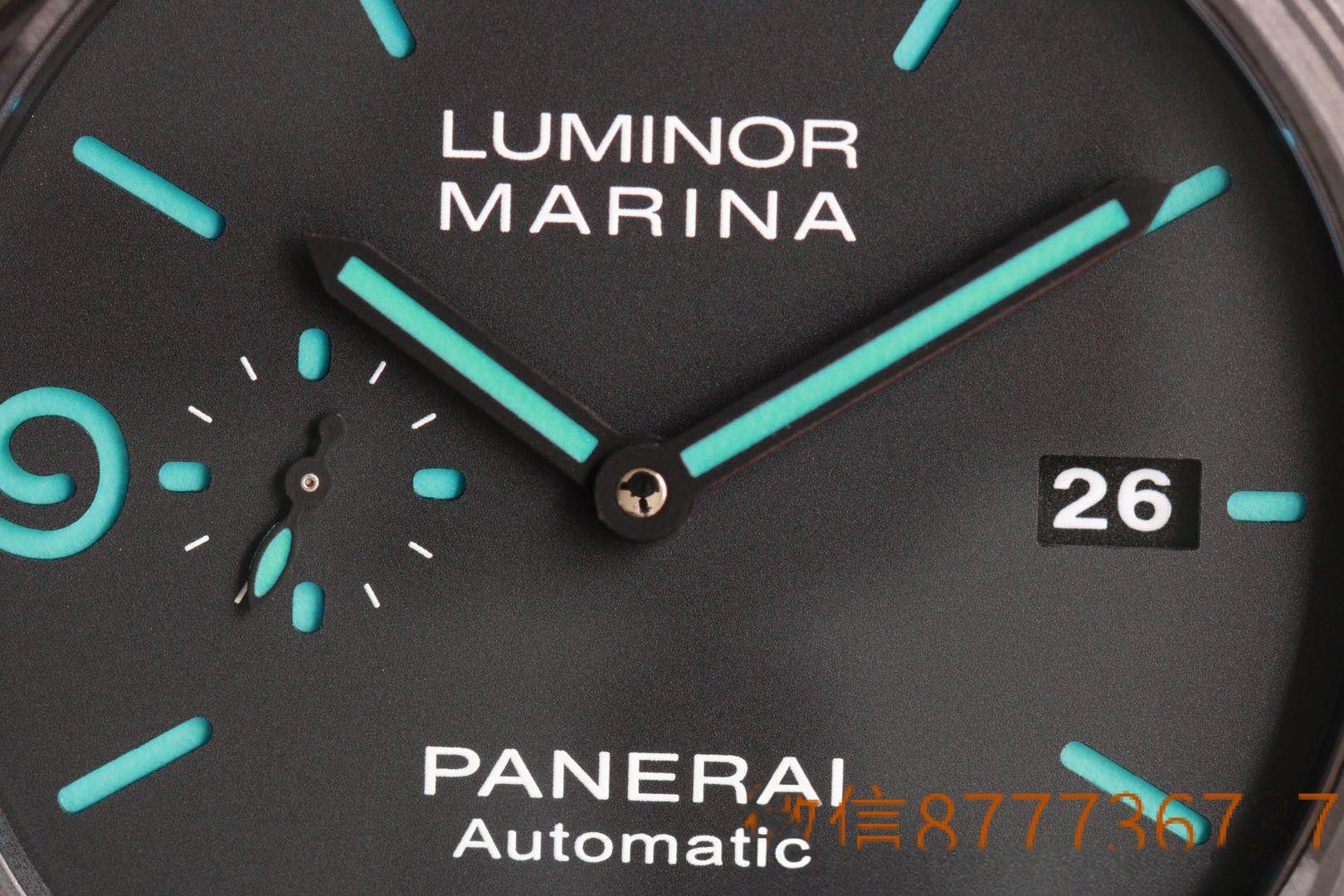 VS 2020 Yeni Ürün Luminor Panerai pam01661 Karbon Fiber Saat 44 mm İncelemesi — 2. fotoğraf