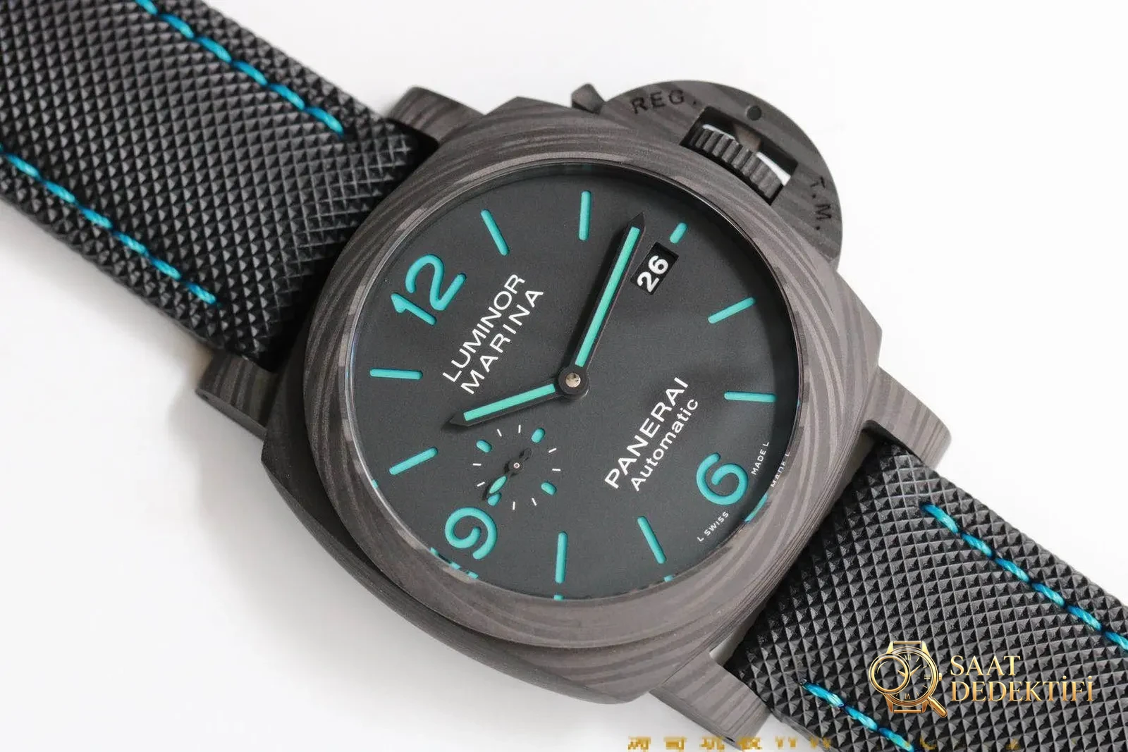 VS 2020 Yeni Ürün Luminor Panerai pam01661 Karbon Fiber Saat 44 mm İncelemesi - Bilezik, Toka ve Klips Mekanizması
