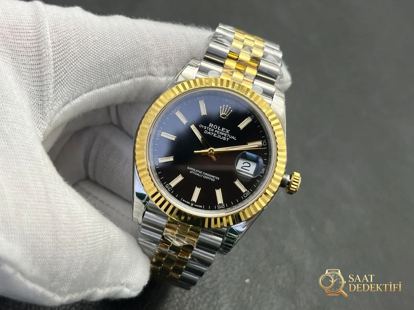 VS Fabrikası Rolex Datejust 41 mm Kasa ve Kadran İşçiliği İncelemesi - fotoğraf 1