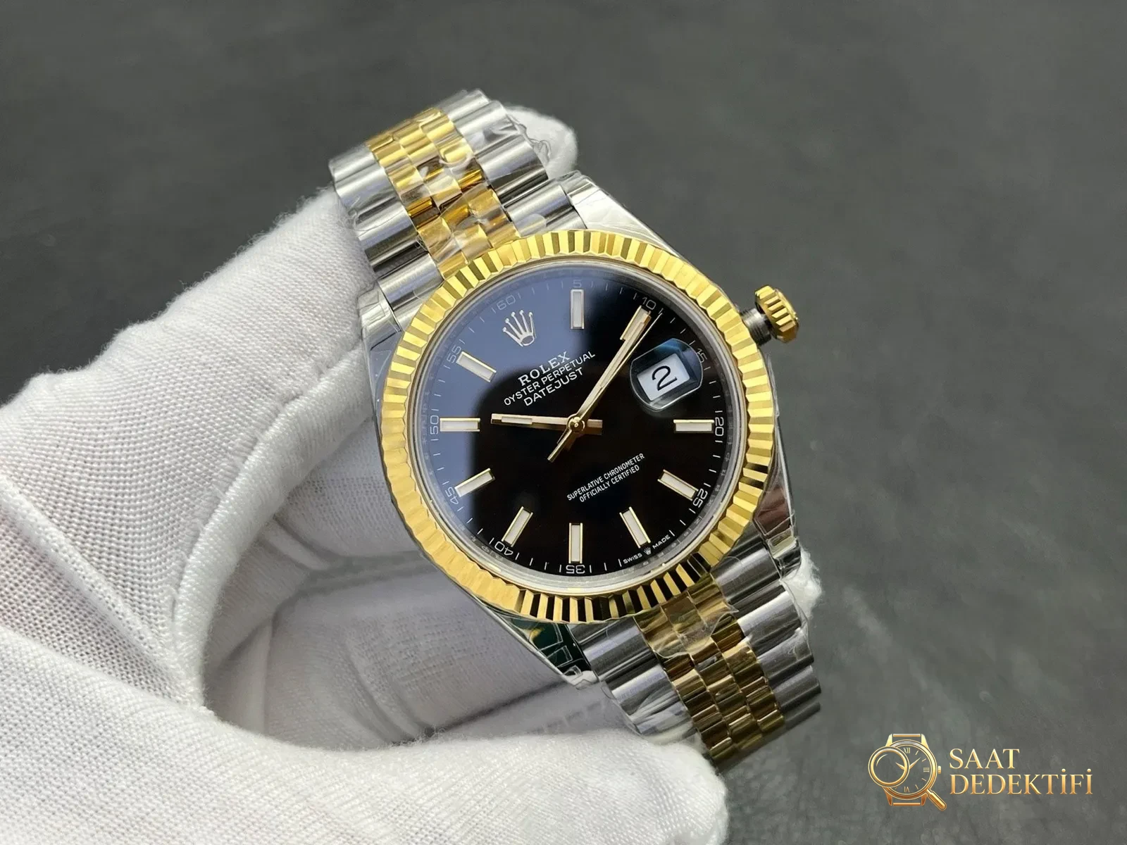 VS Fabrikası Rolex Datejust 41 mm Kasa ve Kadran İşçiliği İncelemesi - fotoğraf 2