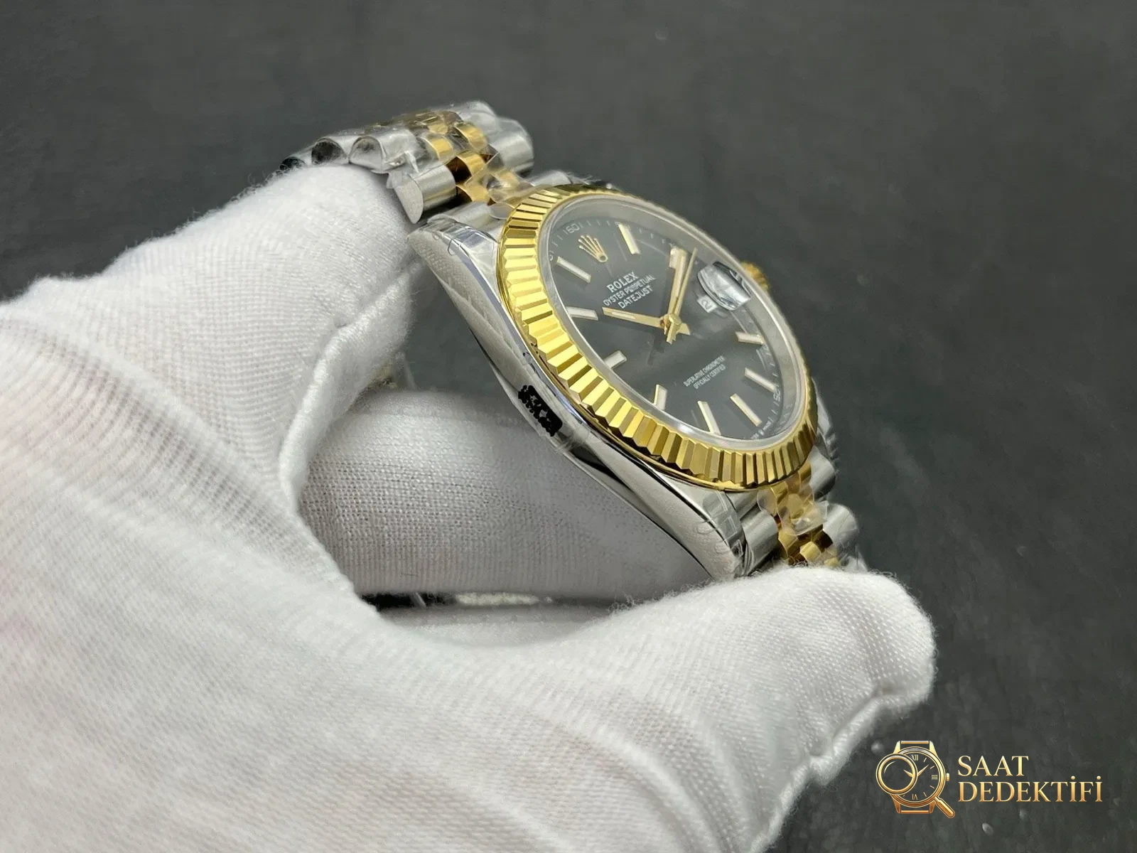 VS Fabrikası Rolex Datejust 41 mm Kasa ve Kadran İşçiliği İncelemesi - fotoğraf 4