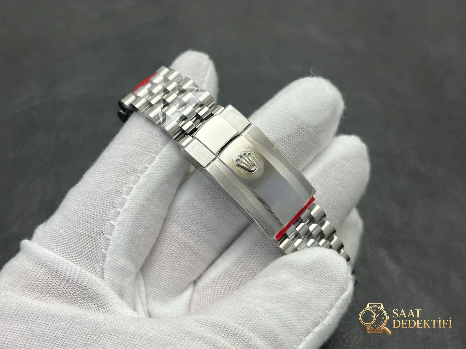 VS Rolex Datejust 41mm Fluted Yivli Bezel Mavi Kadran - fotoğraf 5