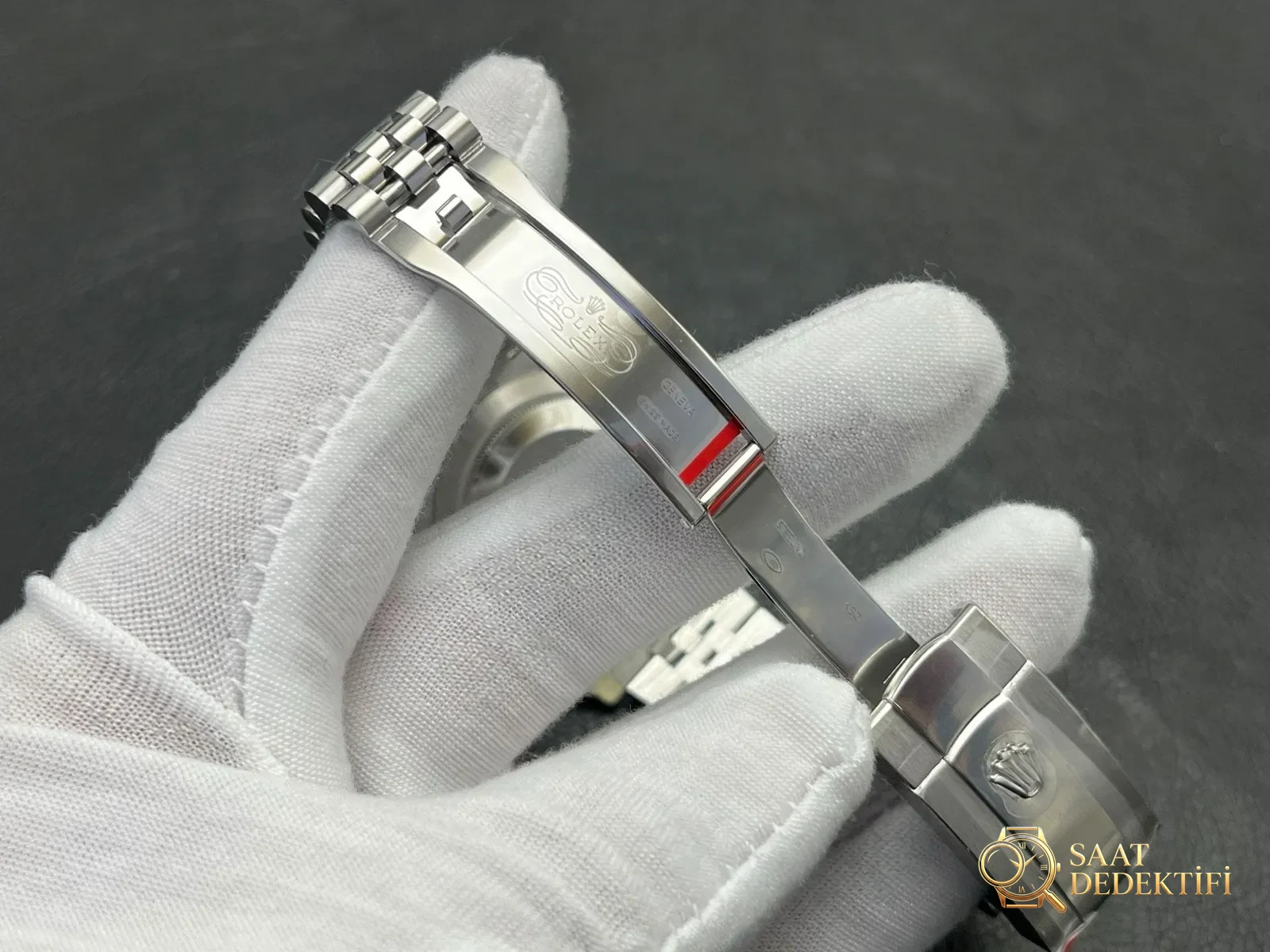 VS Rolex Datejust 41mm Fluted Yivli Bezel Mavi Kadran - fotoğraf 7