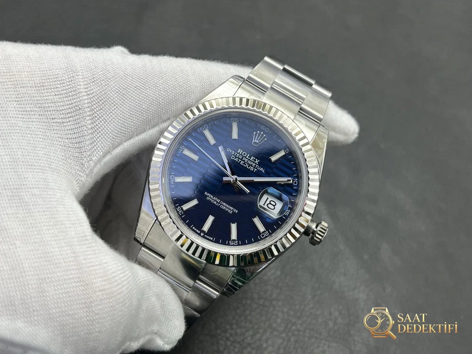 VS Rolex Datejust 41mm Düz Bezel Siyah Kadran İncelemesi