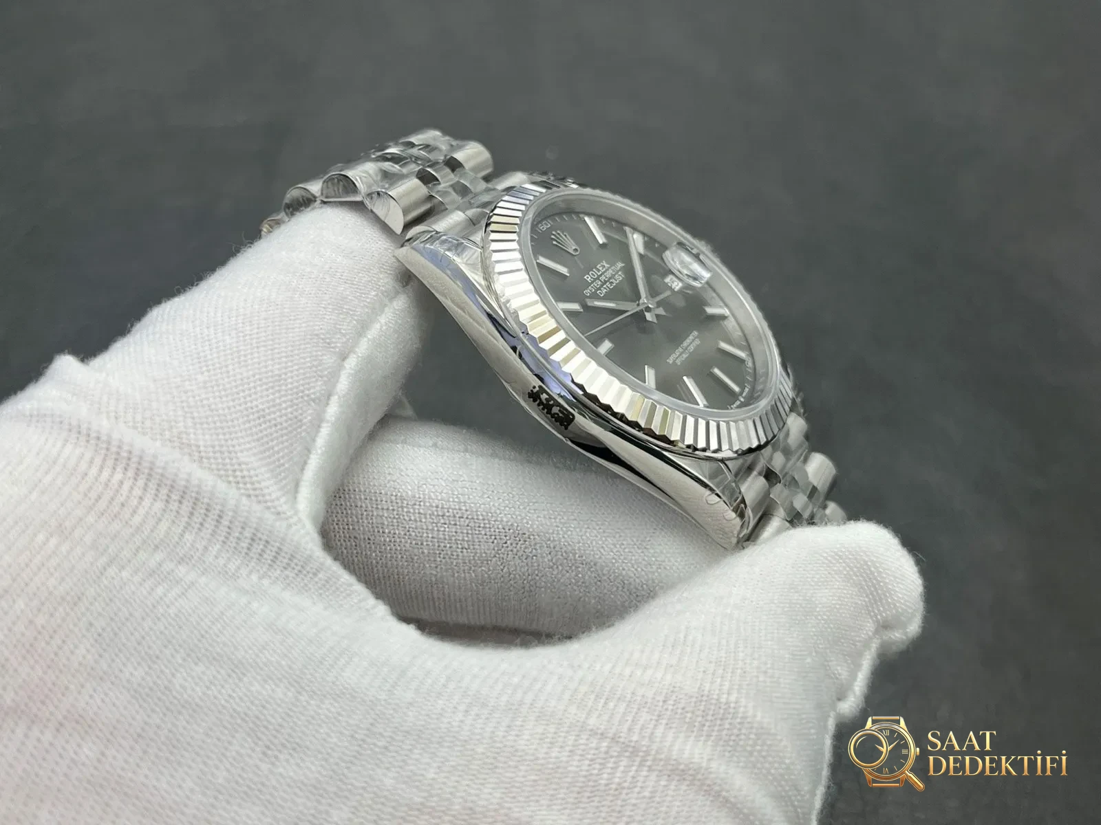 VS Rolex Datejust 41mm Roze Altın Two Tone Model İncelemesi - fotoğraf 3