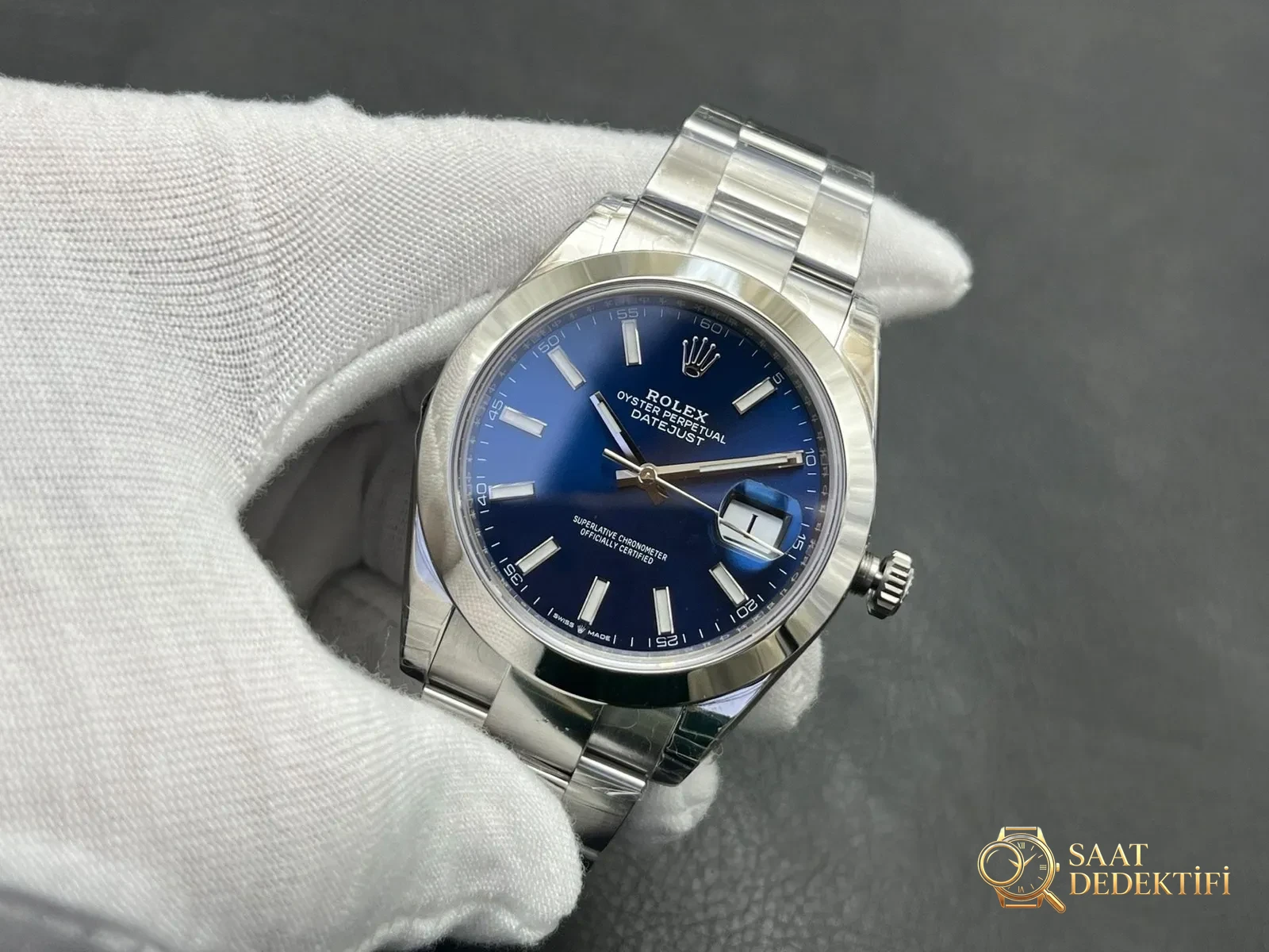 VS Rolex Datejust 41mm Dandong 3235 Kalibre İncelemesi - ön görünüm