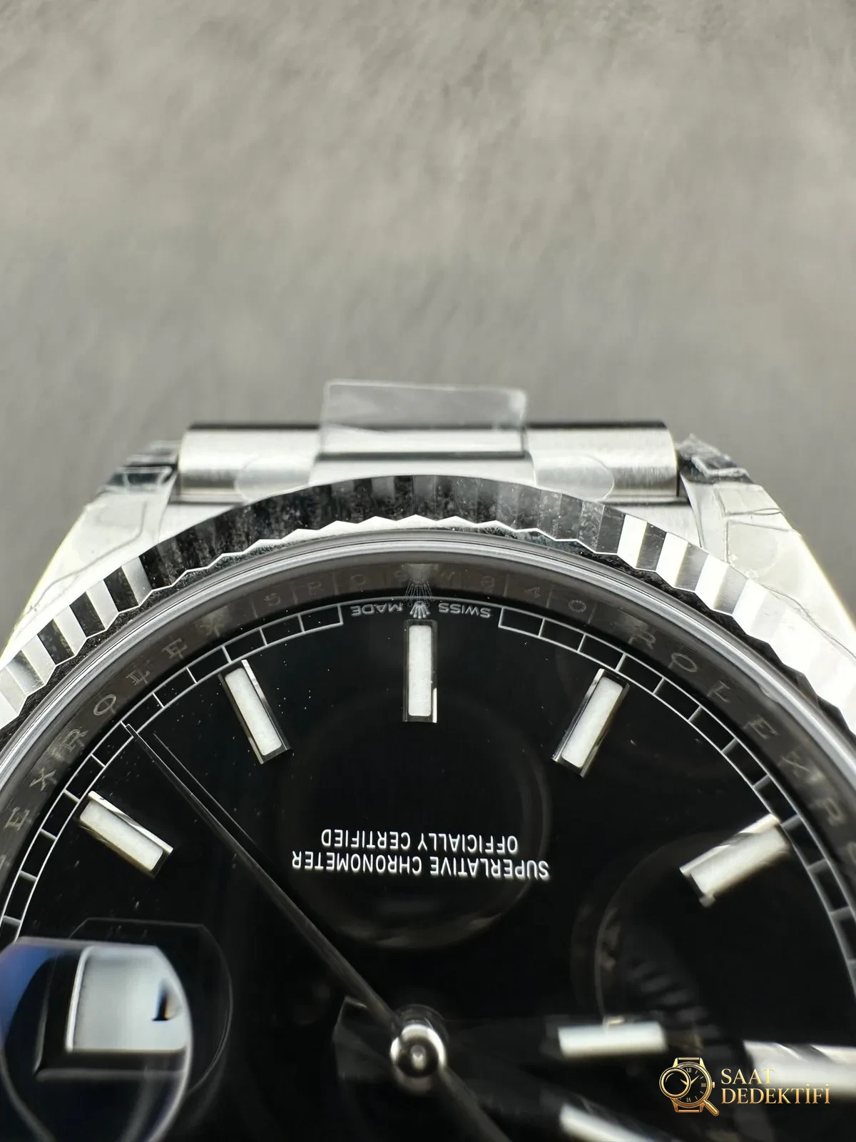 VS Factory 2025 amiral gemisi çalışması | Rolex Day-Date replika zirve sürümü, sınıfının üstünde sert bir güç - Klips Kilidi ve Lazer Damgalar