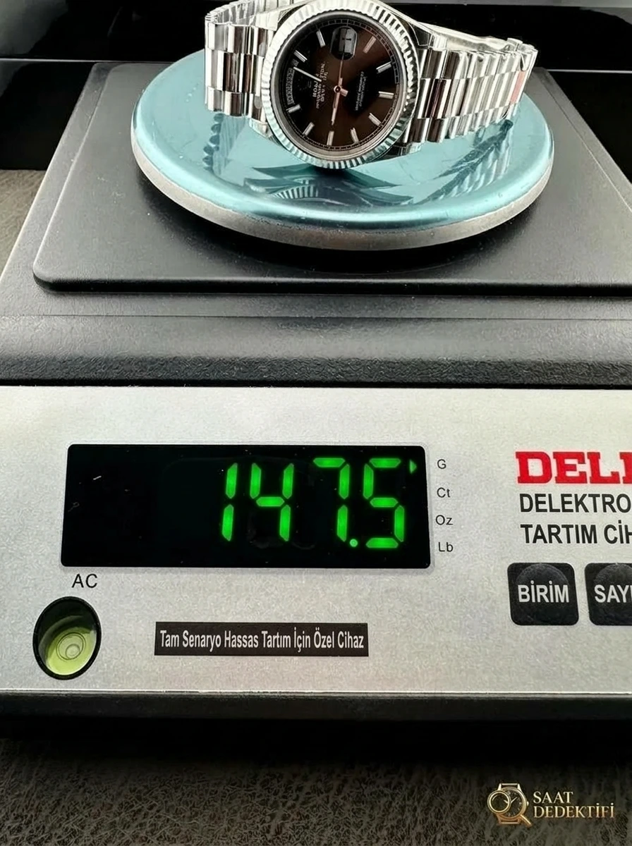 VS Factory 2025 amiral gemisi çalışması | Rolex Day-Date replika zirve sürümü, sınıfının üstünde sert bir güç - Kasa Çeliği ve Polisaj Kalitesi