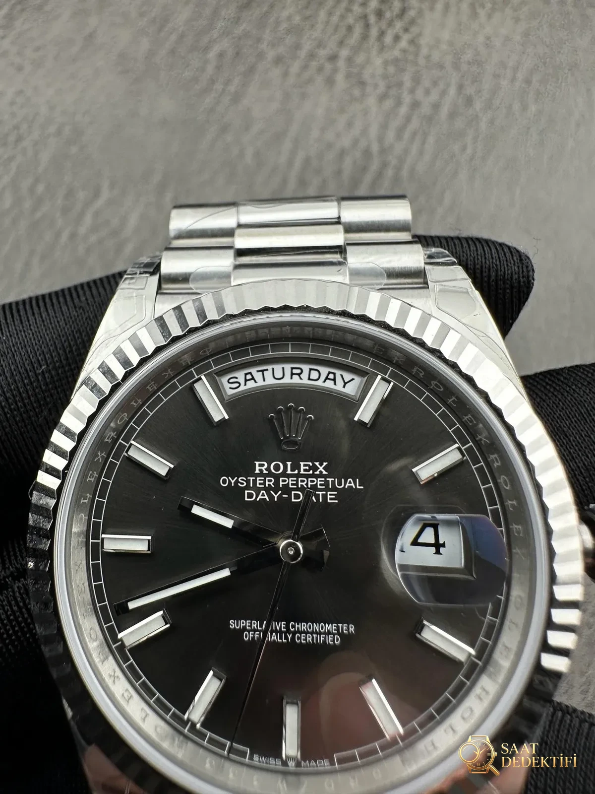 VS Factory 2025 amiral gemisi çalışması | Rolex Day-Date replika zirve sürümü, sınıfının üstünde sert bir güç - Tepe Kilit Mekanizması ve Conta Yapısı