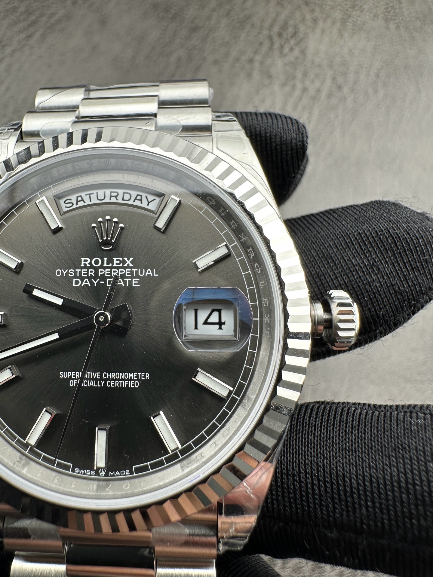 VS Factory 2025 amiral gemisi çalışması | Rolex Day-Date replika zirve sürümü, sınıfının üstünde sert bir güç — 27. fotoğraf