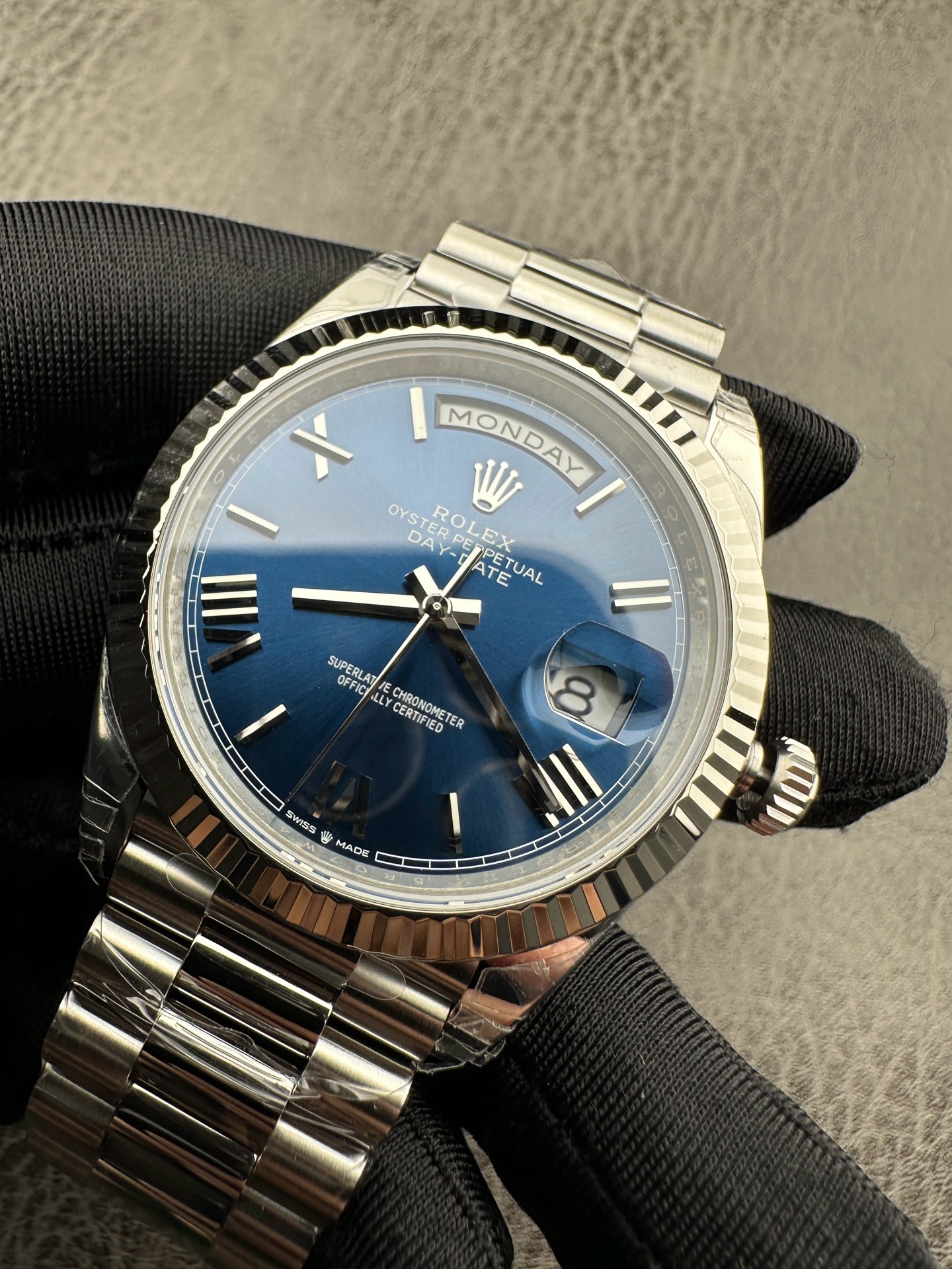 VS Factory 2025 amiral gemisi çalışması | Rolex Day-Date replika zirve sürümü, sınıfının üstünde sert bir güç — 52. fotoğraf