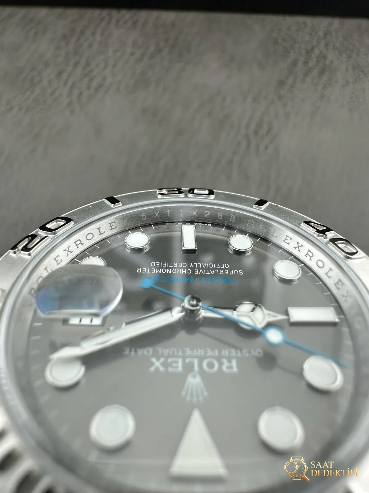 VS Factory 2025 efsane önerisi | Rolex Yacht-Master, piyasanın en üst donanımlı versiyonu geliyor! - Kadran Detayı ve Bezel İşçiliği