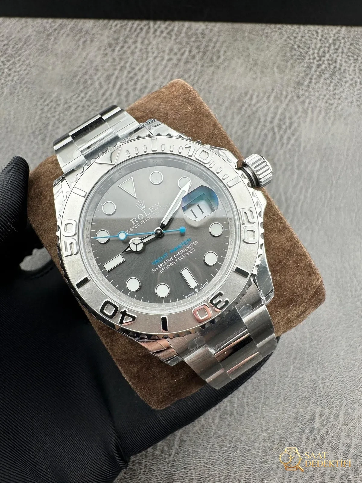 VS Factory 2025 efsane önerisi | Rolex Yacht-Master, piyasanın en üst donanımlı versiyonu geliyor! - Mekanizma Zemberek ve Balans Detayı