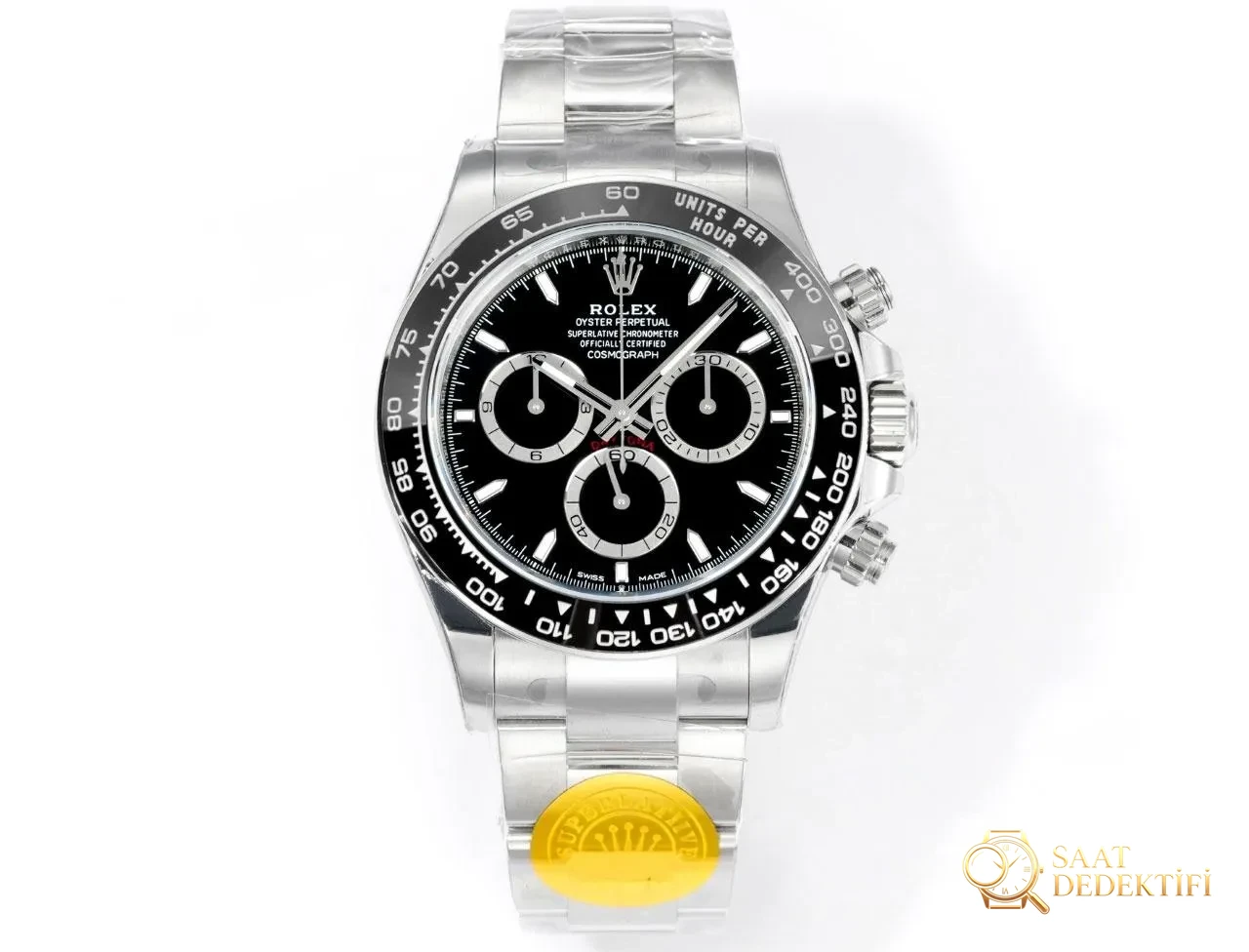 VS Factory 2025 kesinlikle öneririz | VS yeni ürün | Rolex Daytona kol saati | Klasiğe saygı, farklı bir hayatın tadı! - Arka Kapak ve Mekanizma Detayı