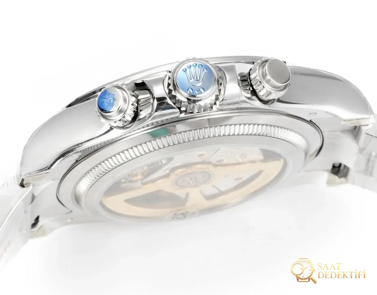 VS Factory 2025 Kesinlikle Tavsiye — VS Yeni Ürün Rolex Daytona Saati, Klasiğe Saygı, Farklı Bir Hayatın Tadını Çıkarın! - Arka Kapak ve Mekanizma Detayı