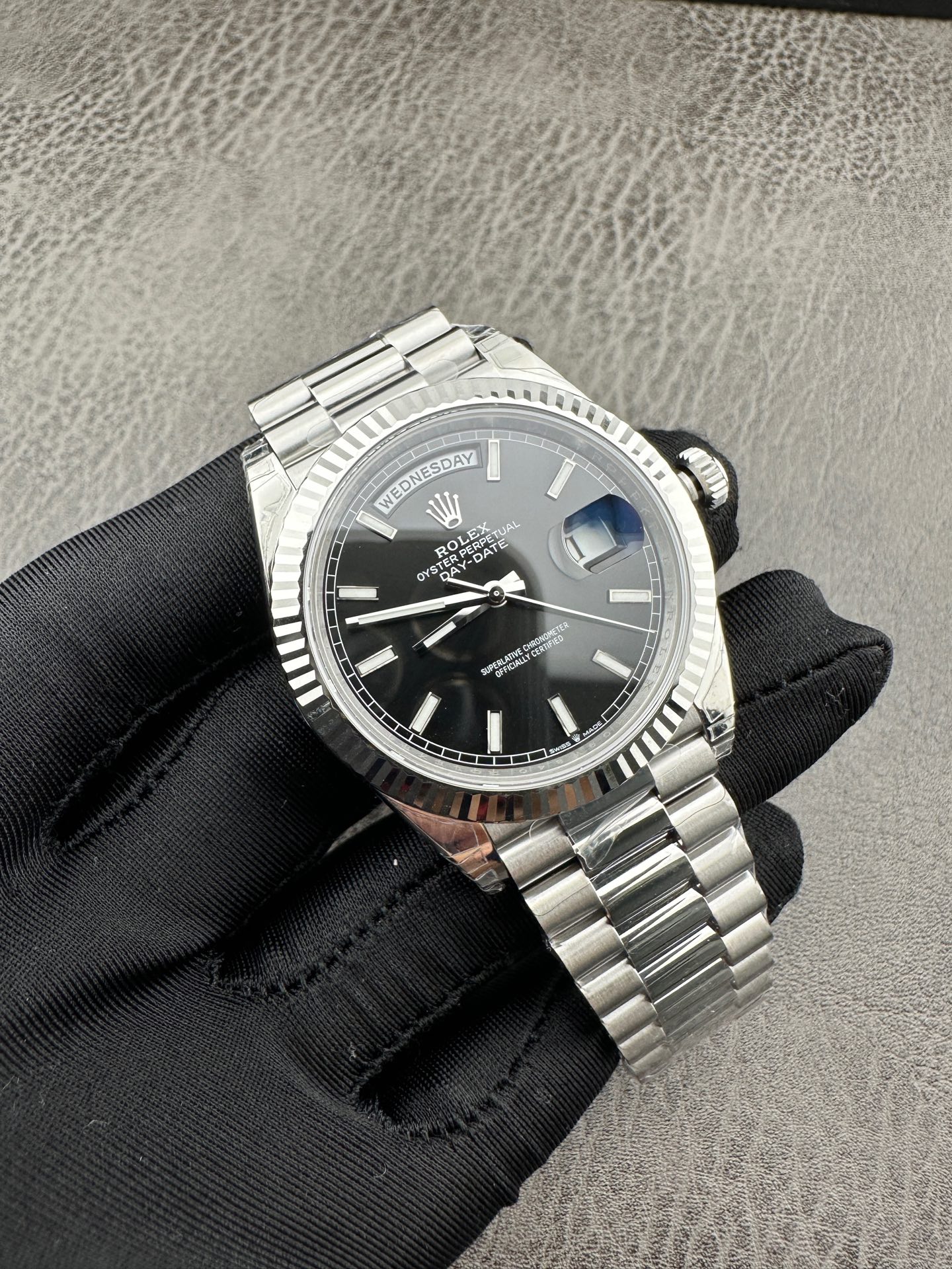 VS Factory 2025 öne çıkan öneri: Ağırlık dengeli Rolex Day-Date, replika zirvesi bir üst seviyede! — 1. fotoğraf