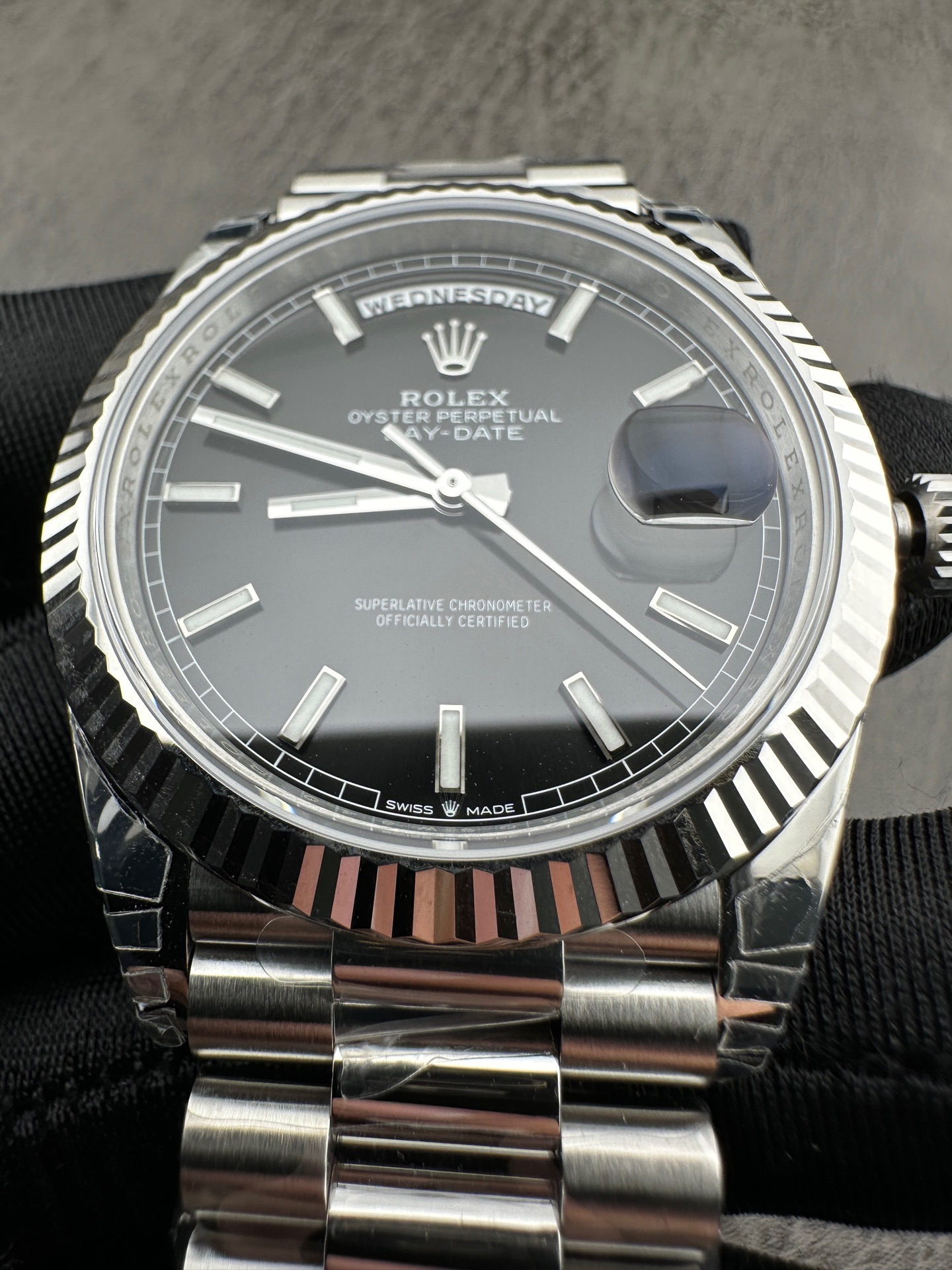 VS Factory 2025 öne çıkan öneri: Ağırlık dengeli Rolex Day-Date, replika zirvesi bir üst seviyede! — 4. fotoğraf