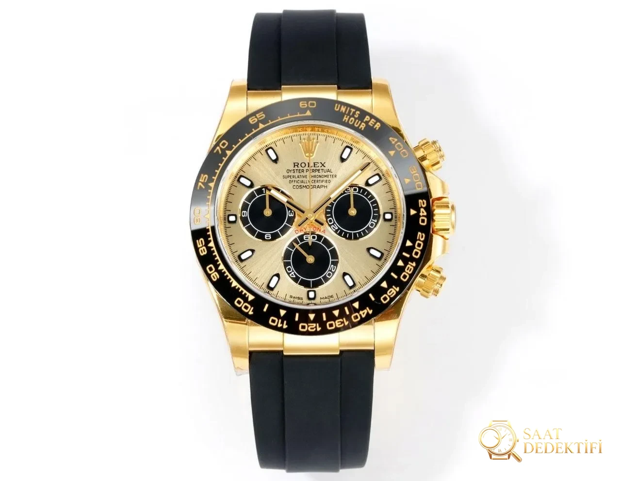 VS Factory 2025 presentó nuevo modelo: reloj de pulsera Rolex Daytona, respeto por los clásicos, ¡un sabor de vida diferente! - Detalle de contraportada y mecanismo