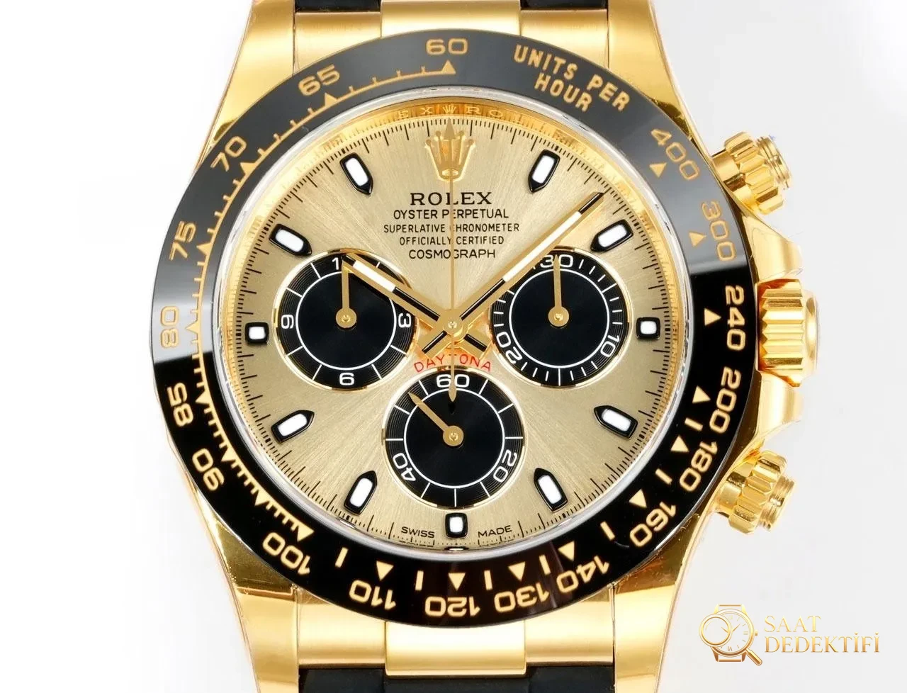 VS Factory 2025 presentó nuevo modelo: reloj de pulsera Rolex Daytona, respeto por los clásicos, ¡un sabor de vida diferente! - Mecanismo de pulsera, hebilla y clip.