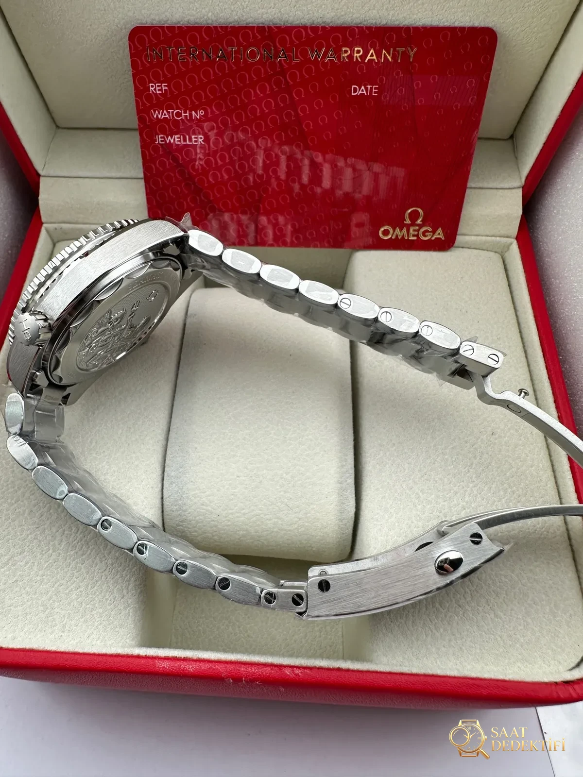 VS Factory 2025 önerimiz: Omega Seamaster 75. yıl yaz buz mavisi modeli - Fosfor ve Super-LumiNova Gece Görünümü