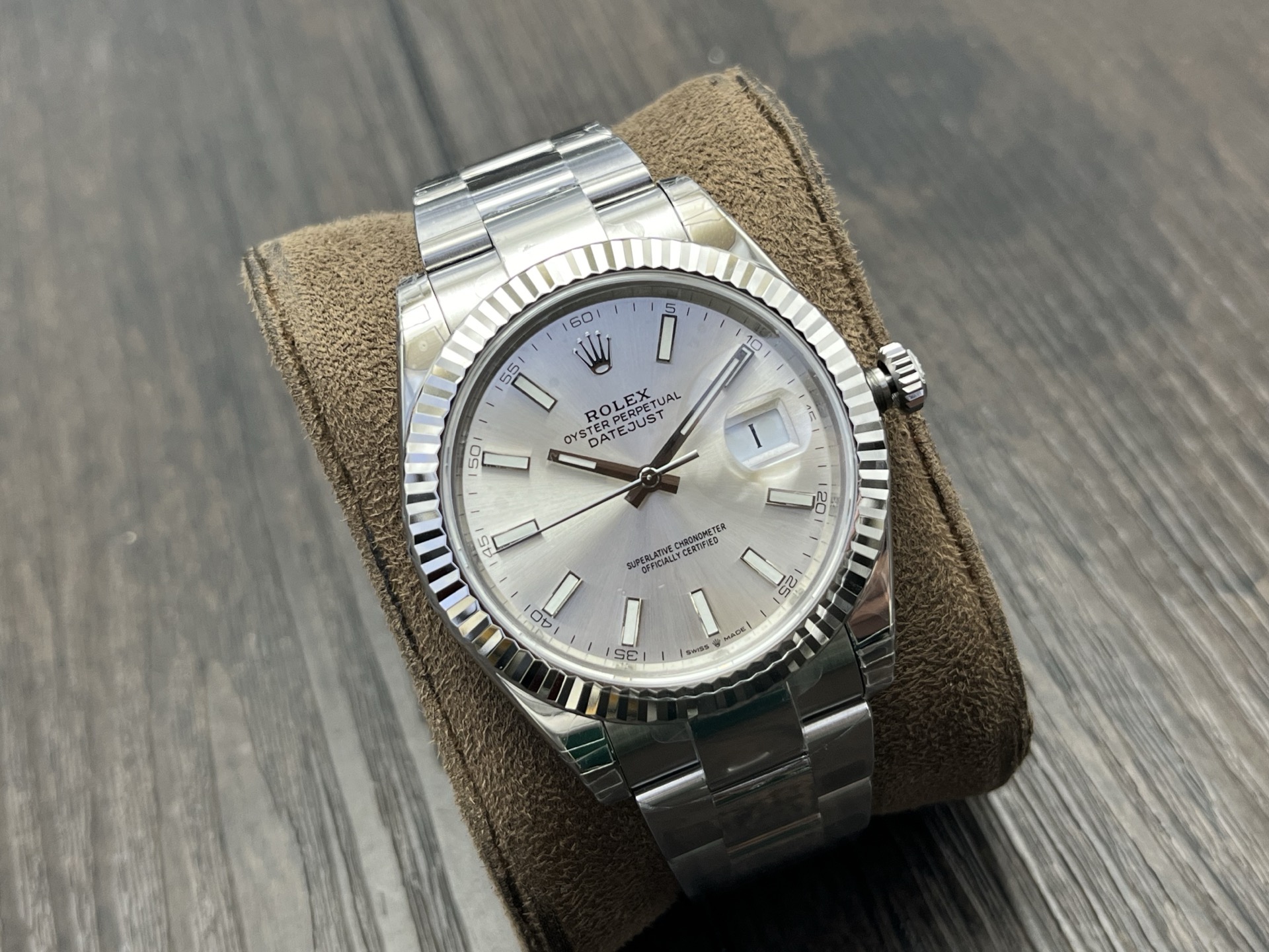 VS Factory 2025 önerisi: VS'in titizlikle geliştirdiği profesyonel kol saati. Piyasadaki en üst versiyon, Rolex Datejust 41 mm serisi! Klasiğe saygı duruşu niteliğinde üst düzey bir model. — 10. fotoğraf