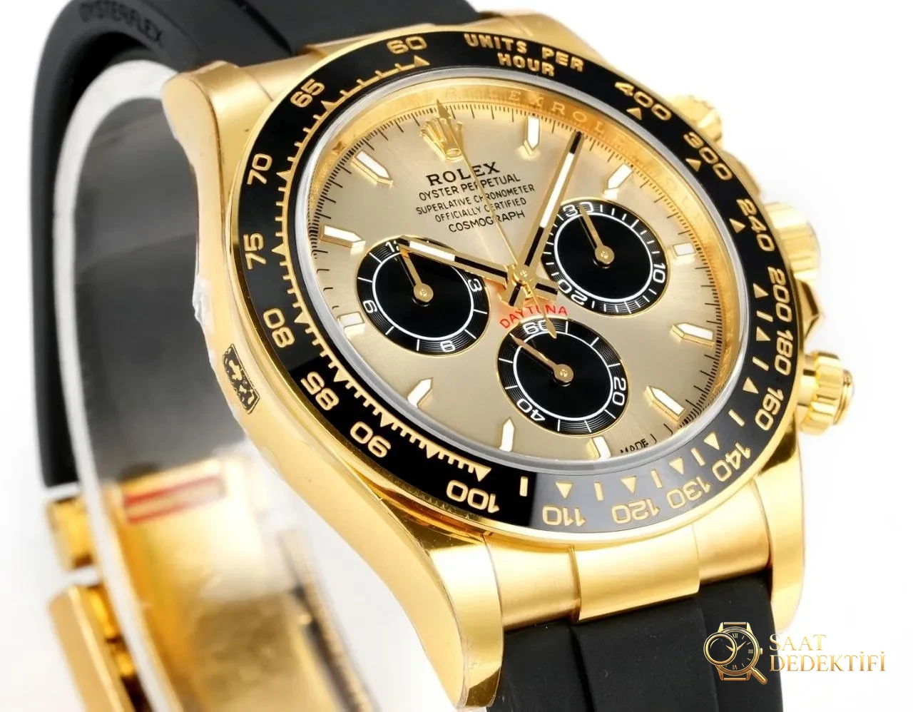 Revisión de fábrica del Rolex Daytona VS: vista frontal y diseño de la caja
