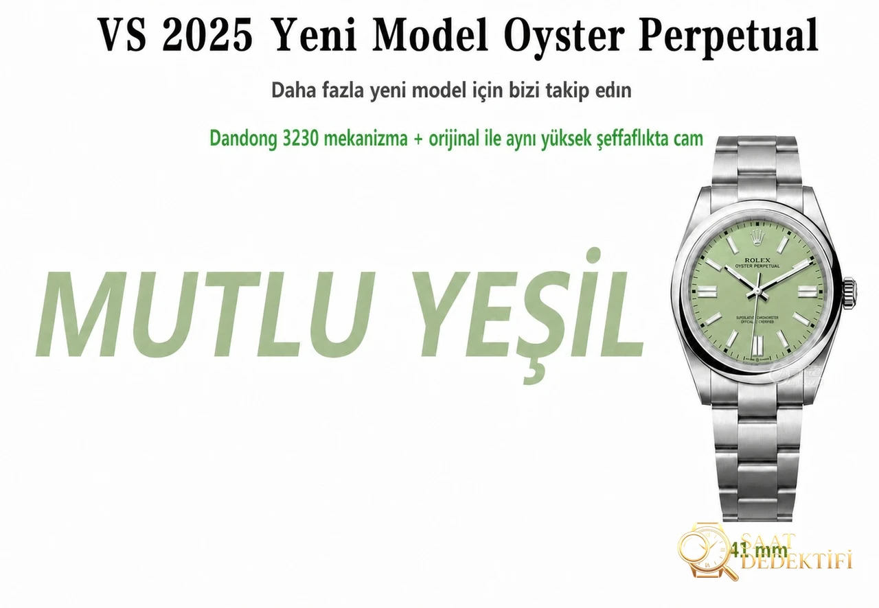 Rolex Oyster Perpetual VS Factory İncelemesi - Ön Görünüm ve Kasa Tasarımı