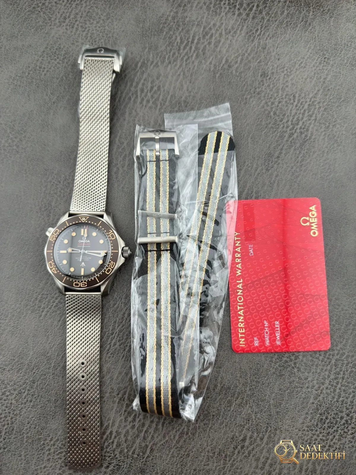[VS Factory 2025 Tamamen Yenilendi - Ustalık Mirası - Omega Bond 007 No Time to Die] - Fosfor ve Super-LumiNova Gece Görünümü
