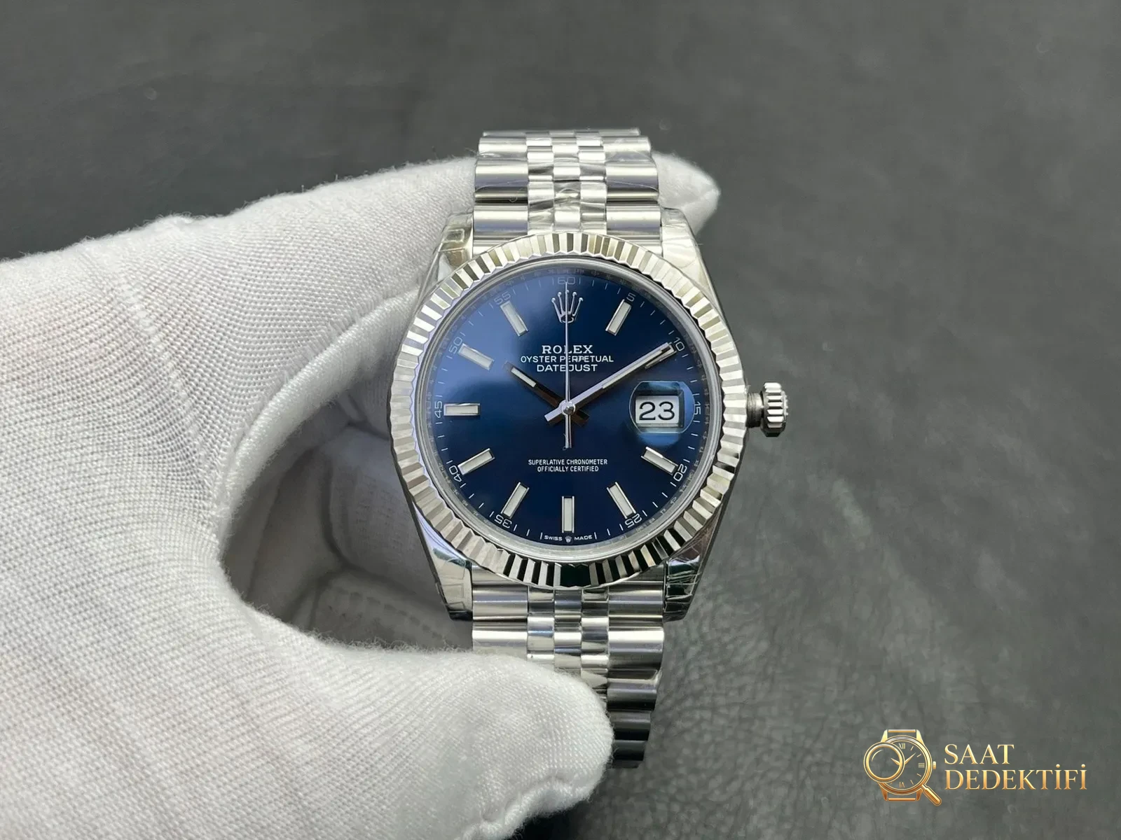 VS Factory 2025 meisterhafte Handwerkskunst: Rolex Datejust 41 MM-Serie, professionelle Replik-Uhr – Zifferblattdetails und Lünettenverarbeitung