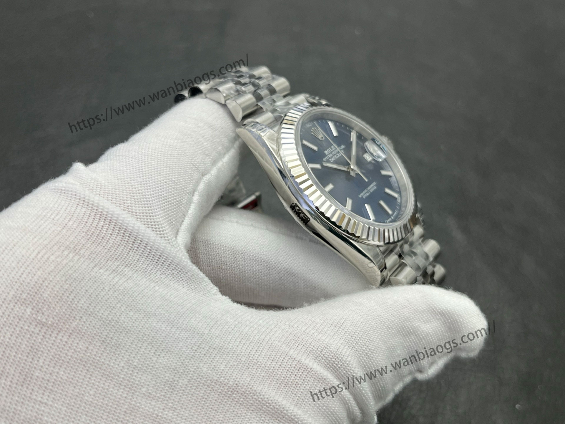 VS Factory 2025 usta işçiliğiyle: Rolex Datejust 41 MM serisi profesyonel seviye replika saat — 3. fotoğraf