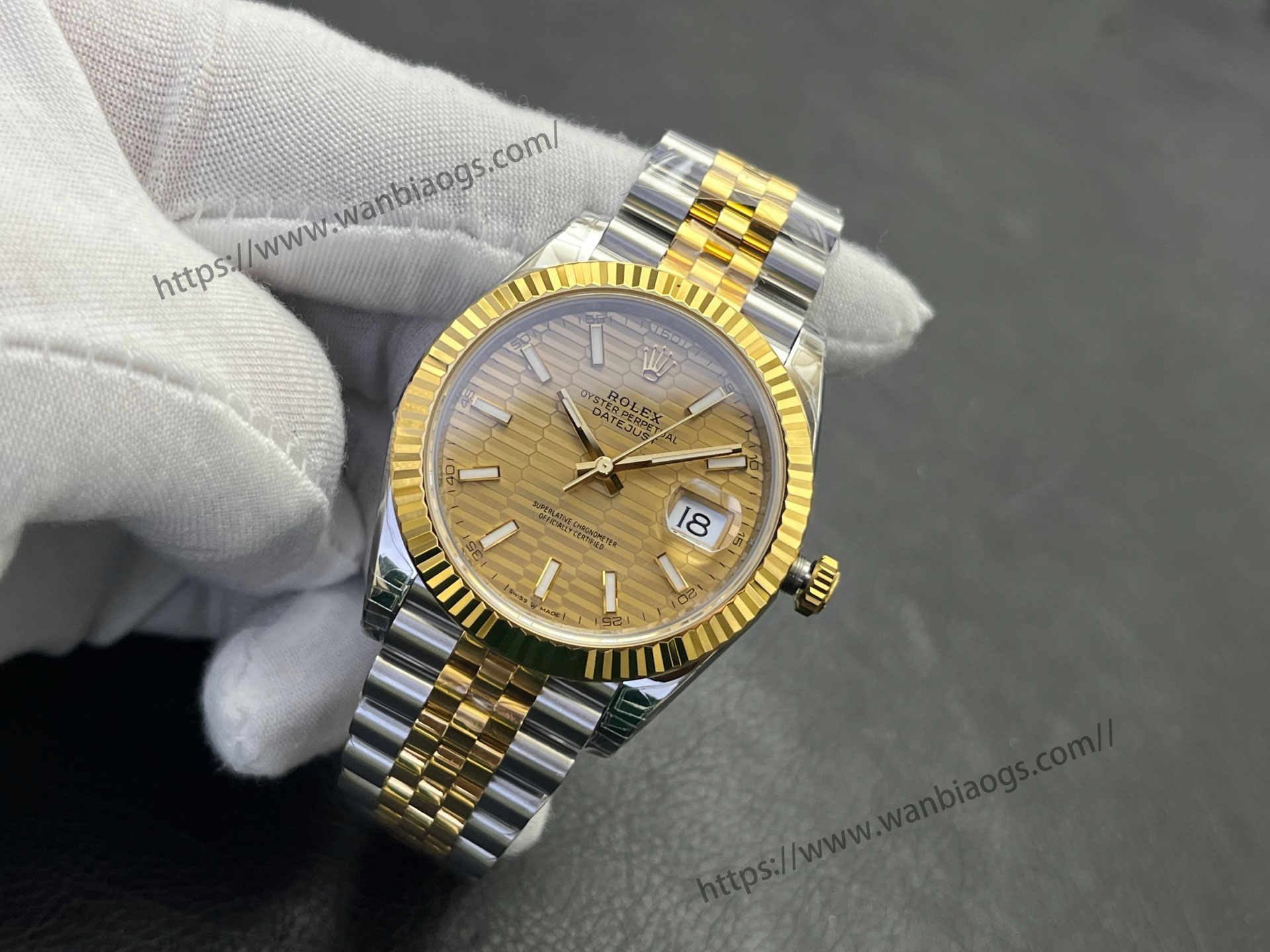 VS Factory 2025 usta işçiliğiyle: Rolex Datejust 41 MM serisi profesyonel seviye replika saat — 101. fotoğraf