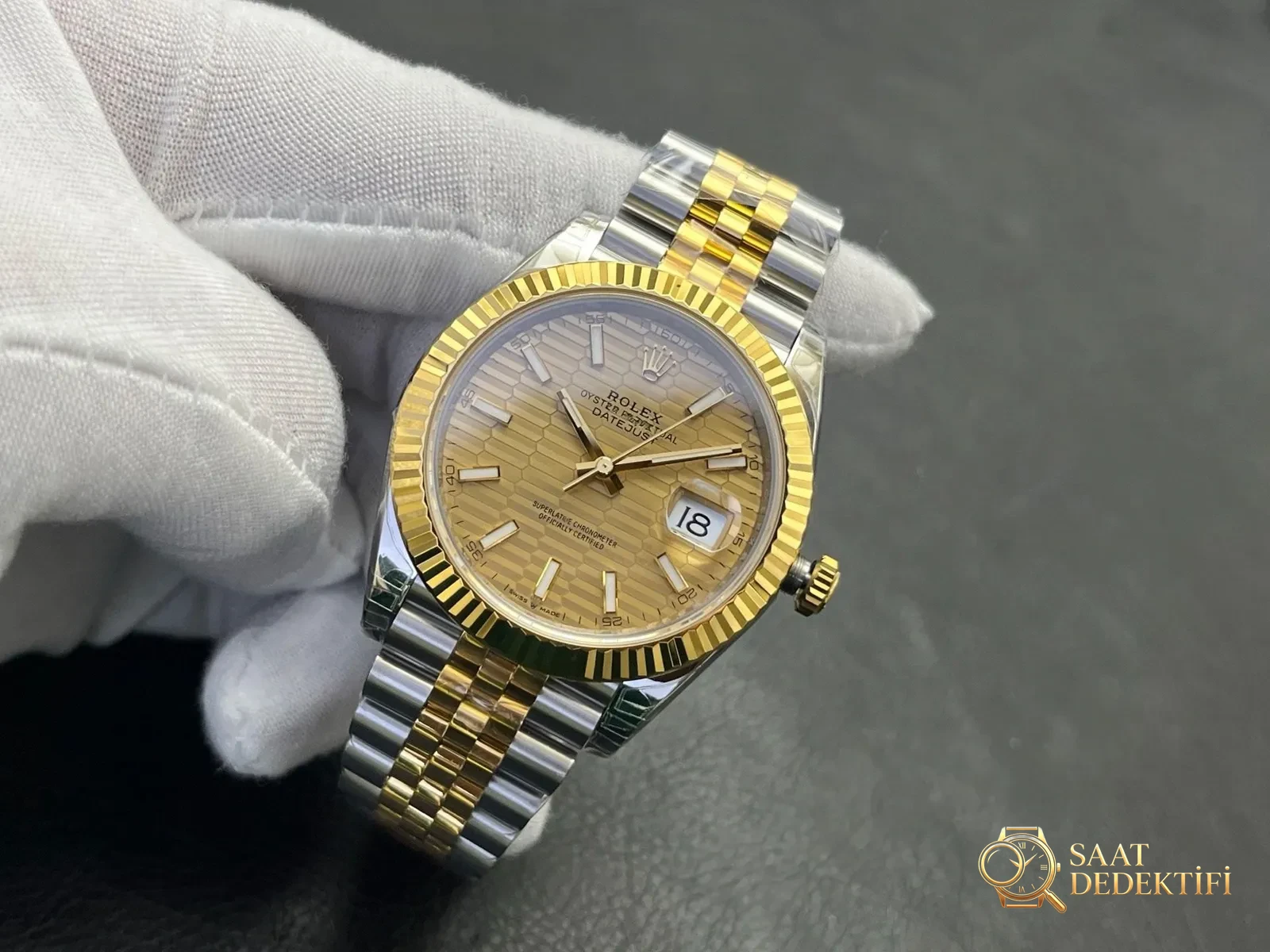 VS Factory 2025 mit meisterhafter Handwerkskunst: Replika-Uhr der Rolex Datejust 41 MM-Serie auf professionellem Niveau – Vorderansicht und Gehäusedesign