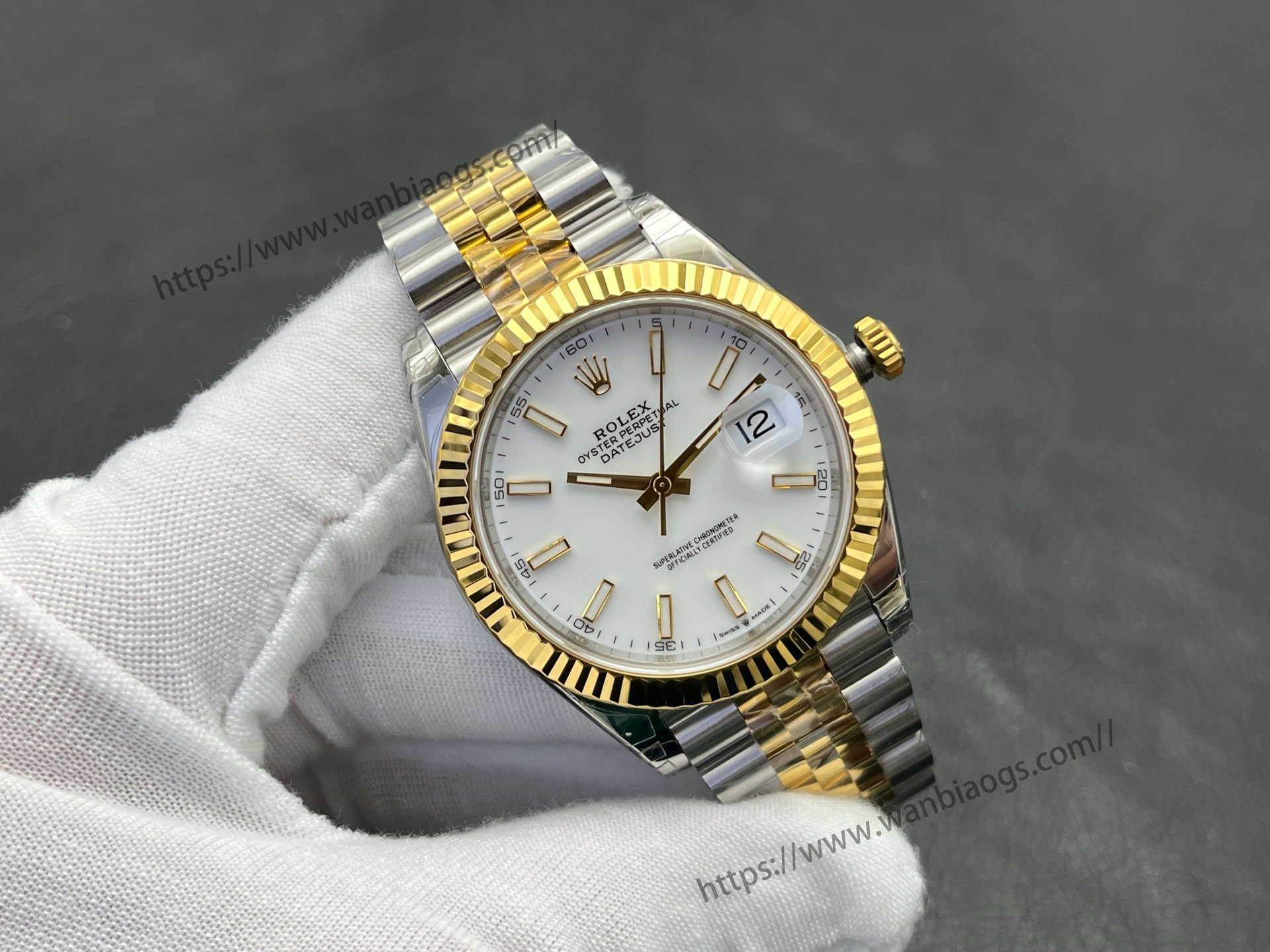 VS Factory 2025 usta işçiliğiyle: Rolex Datejust 41 MM serisi profesyonel seviye replika saat — 118. fotoğraf