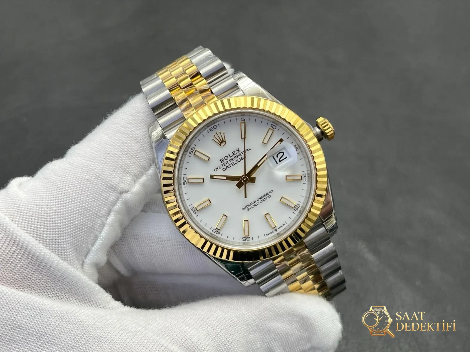 VS Factory 2025 mit meisterhafter Handwerkskunst: Replika-Uhr der Rolex Datejust 41 MM-Serie auf professionellem Niveau – Schnallengravuren und Lasercodes
