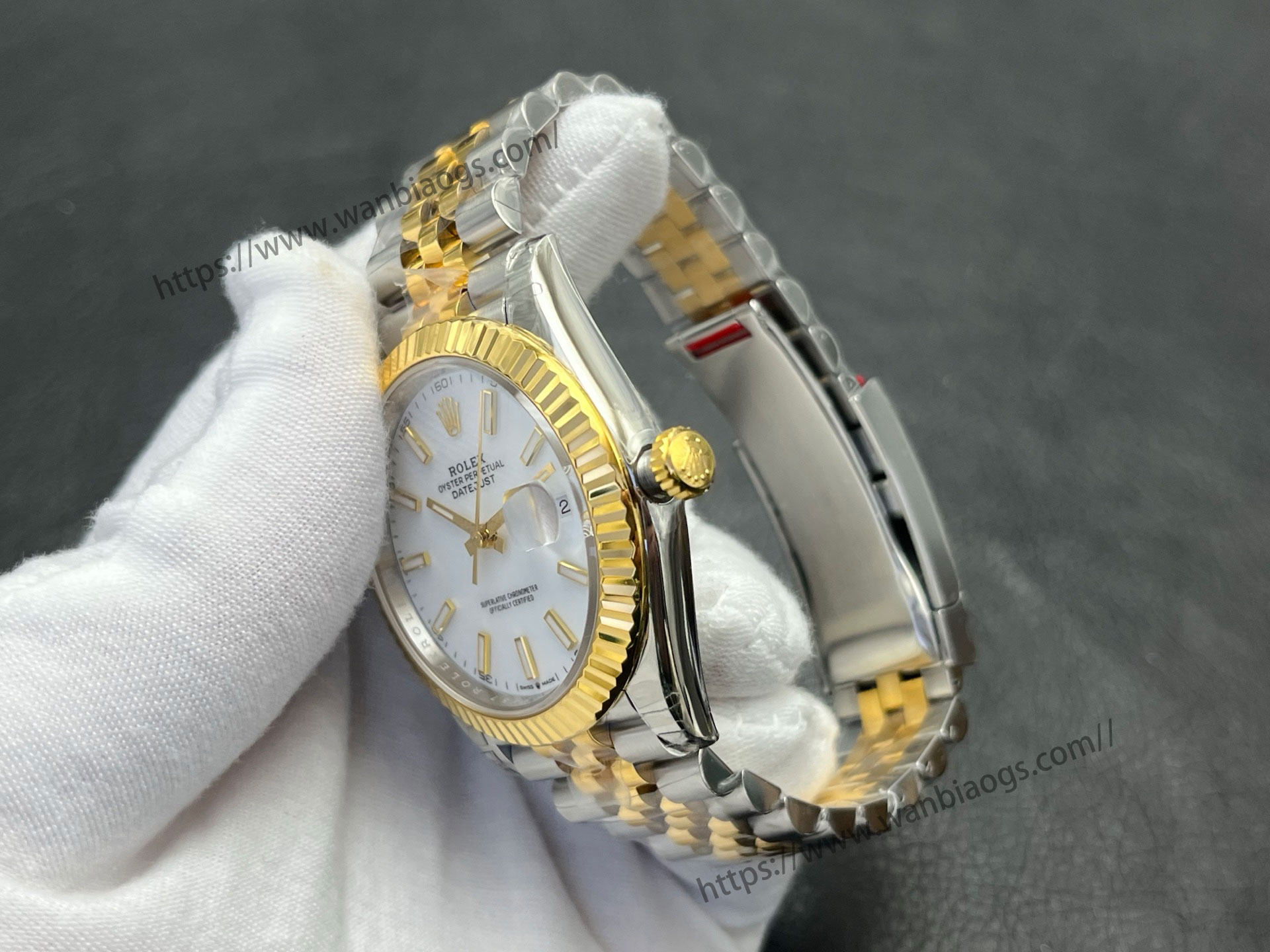 VS Factory 2025 usta işçiliğiyle: Rolex Datejust 41 MM serisi profesyonel seviye replika saat — 122. fotoğraf