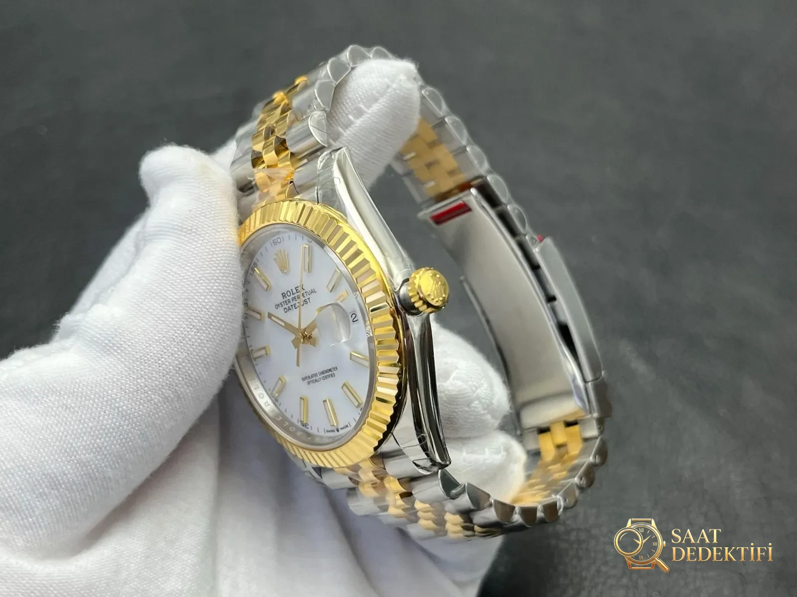 VS Factory 2025 mit meisterhafter Handwerkskunst: Replika-Uhr der Rolex Datejust 41 MM-Serie auf professionellem Niveau – Gehäuserückgravur und Seriennummer