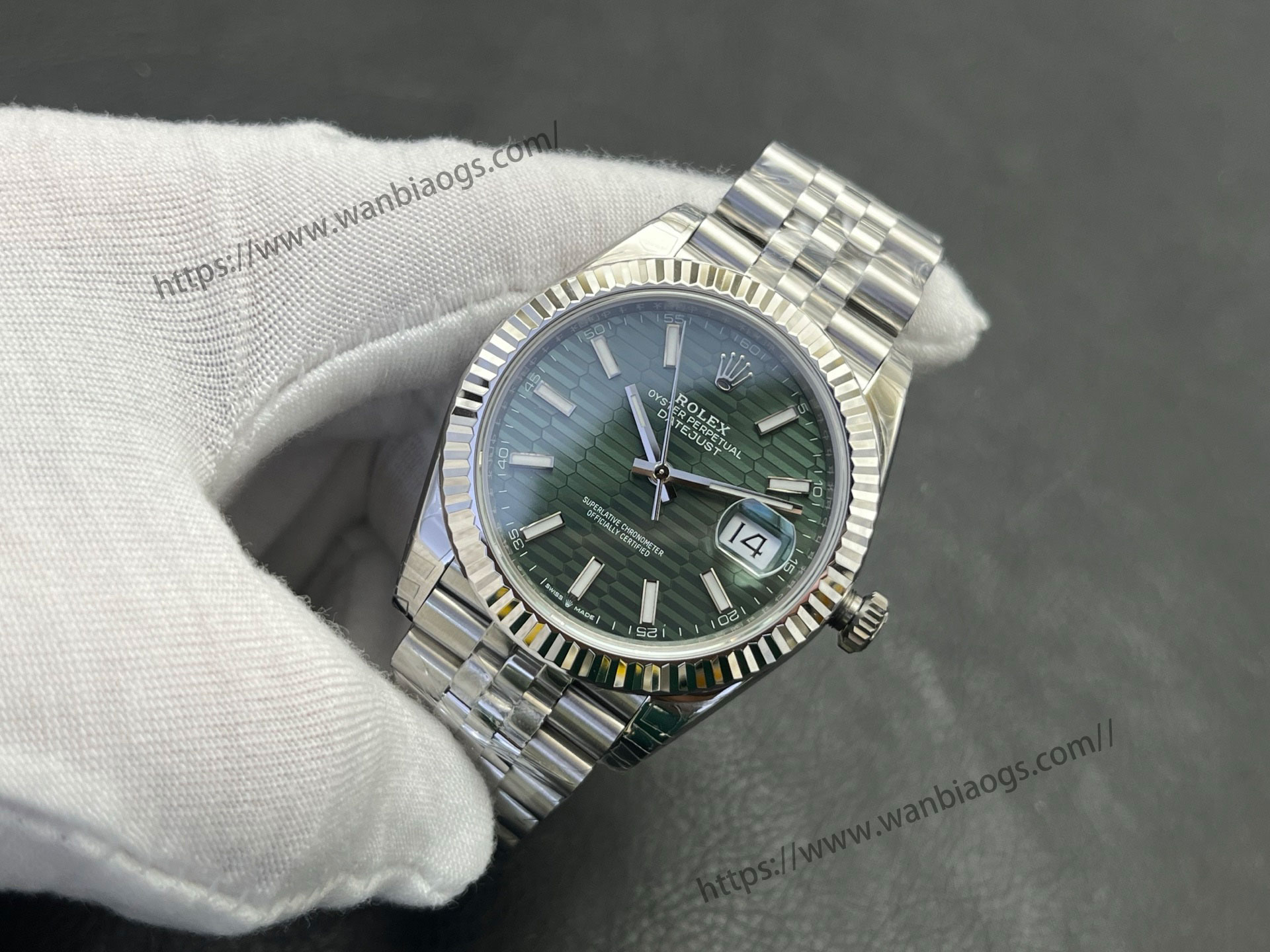 VS Factory 2025 usta işçiliğiyle: Rolex Datejust 41 MM serisi profesyonel seviye replika saat — 138. fotoğraf