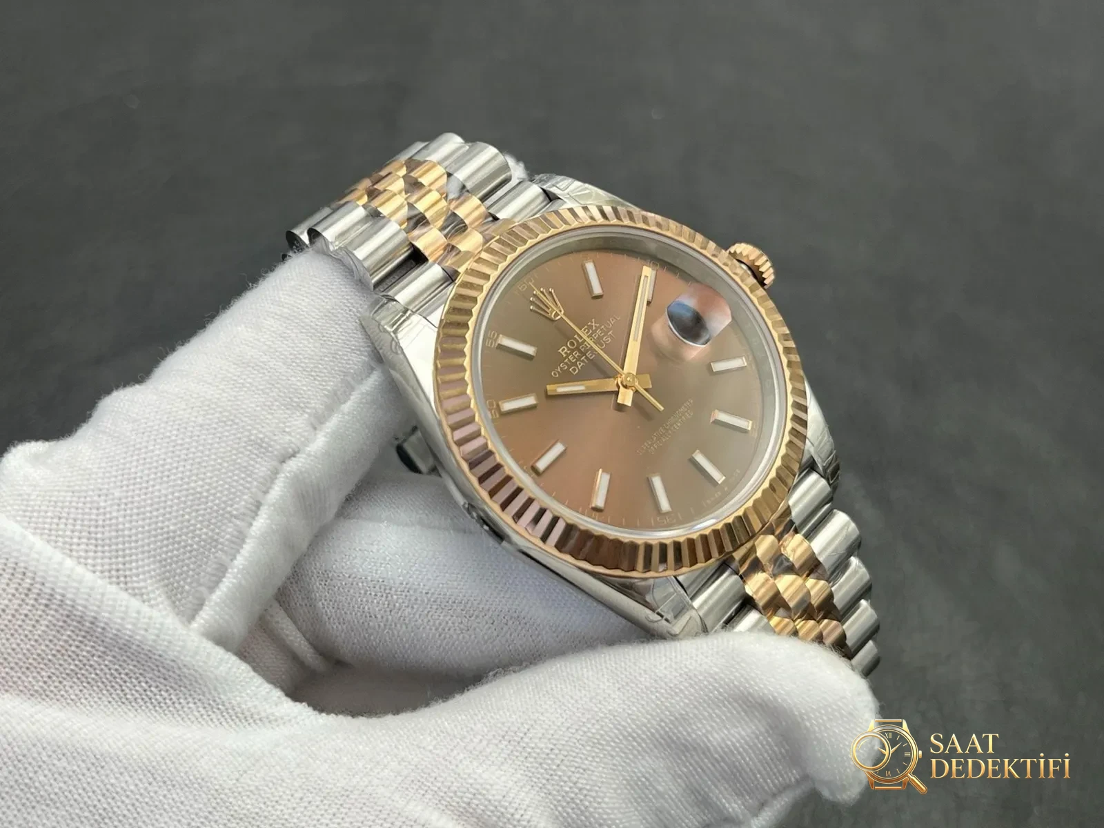 VS Factory 2025 meisterhafte Handwerkskunst: Rolex Datejust 41 MM-Serie, professionelle Replik-Uhr – Kronenschutz und Einstellfunktion