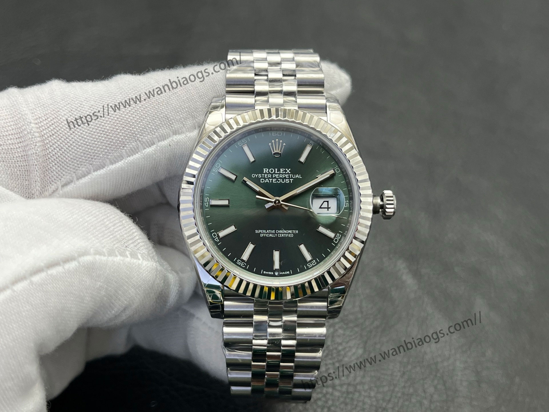VS Factory 2025 usta işçiliğiyle: Rolex Datejust 41 MM serisi profesyonel seviye replika saat — 18. fotoğraf