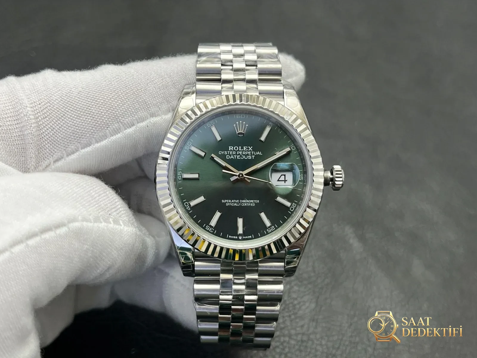 VS Factory 2025 mit meisterhafter Handwerkskunst: Replika-Uhr der Rolex Datejust 41 MM-Serie auf professionellem Niveau – Glas-Antireflexionsbeschichtung (AR).