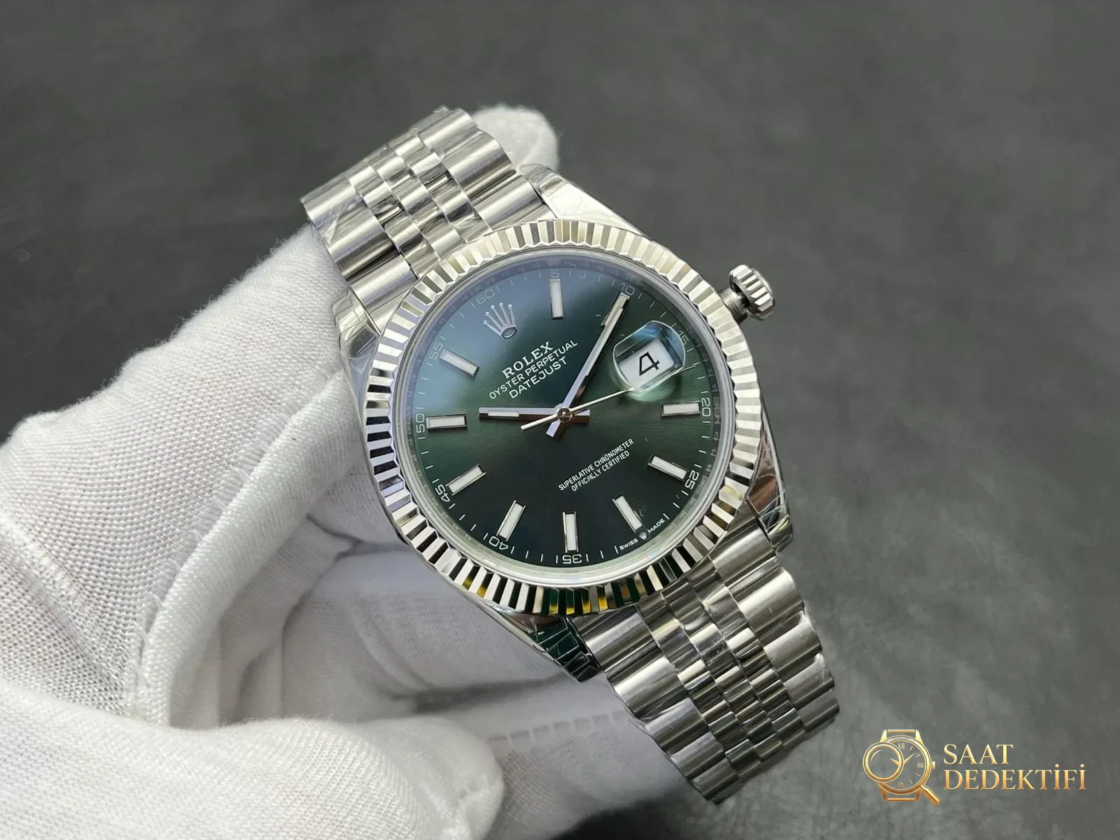 VS Factory 2025 mit meisterhafter Handwerkskunst: Replika-Uhr der Rolex Datejust 41 MM-Serie auf professionellem Niveau – Gehäuserückgravur und Seriennummer