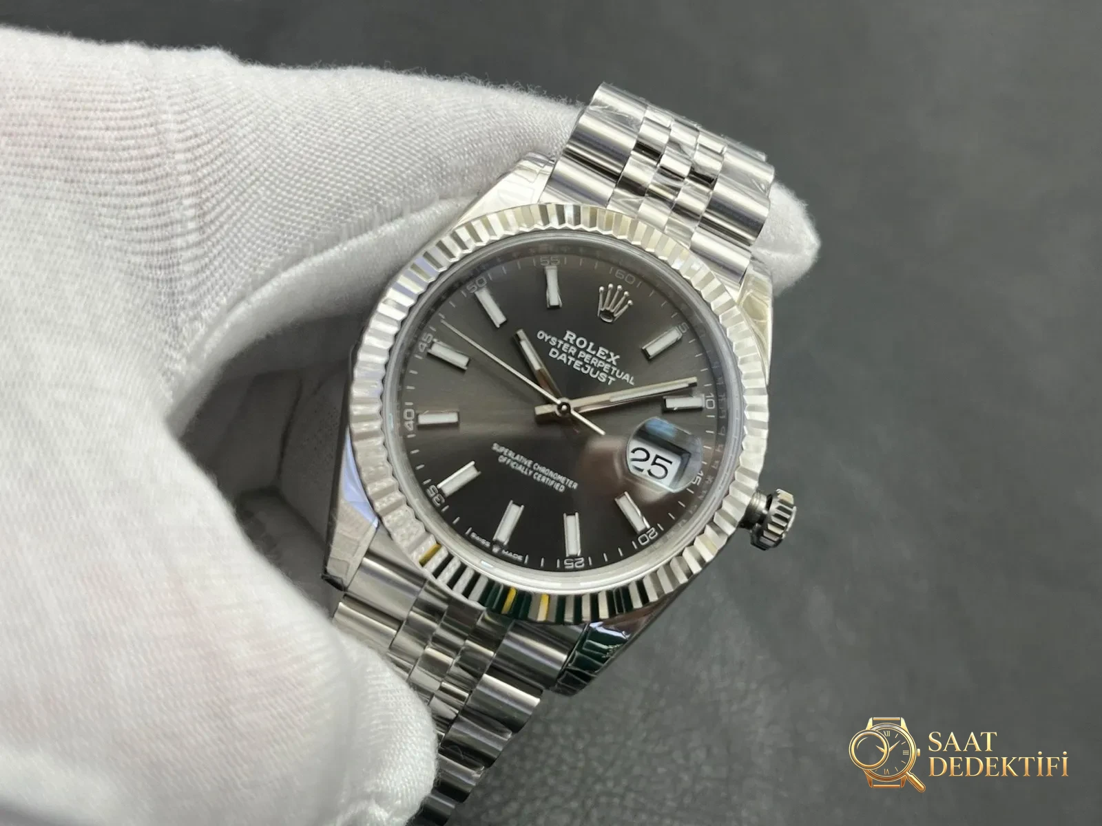 VS Factory 2025 meisterhafte Handwerkskunst: Rolex Datejust 41 MM-Serie, professionelle Replik-Uhr – Saphirkristallglas, abgeschrägt und reflektiert