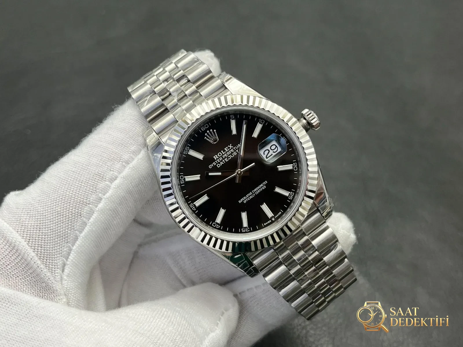 VS Factory 2025 mit meisterhafter Handwerkskunst: Replika-Uhr der Rolex Datejust 41 MM-Serie auf professionellem Niveau – Gehäuseeckenausschnitte und Fasenlinien